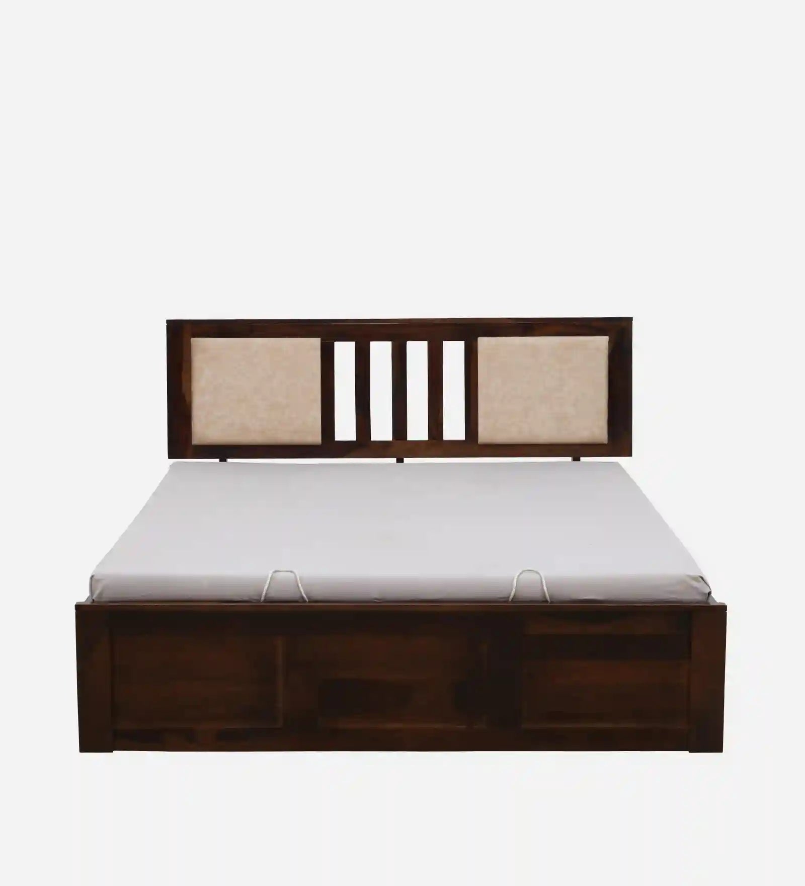 Druma solid sheesham wood queen size bed with hydraulic storage premium quality