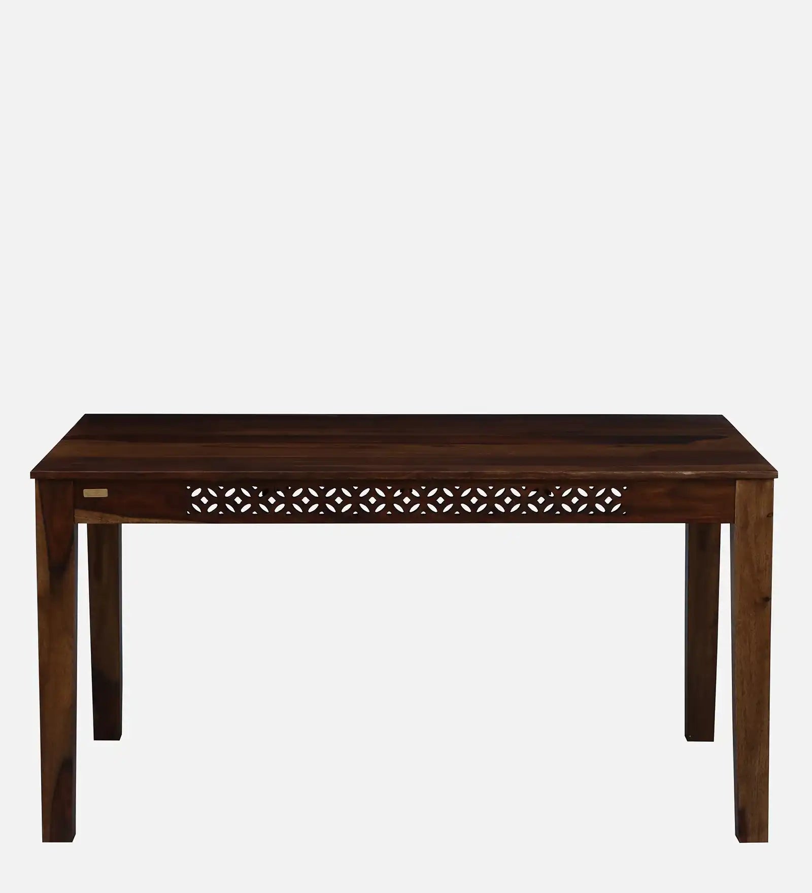 Premium Penza six-seater dining table set with bench solid wood luxury furniture India