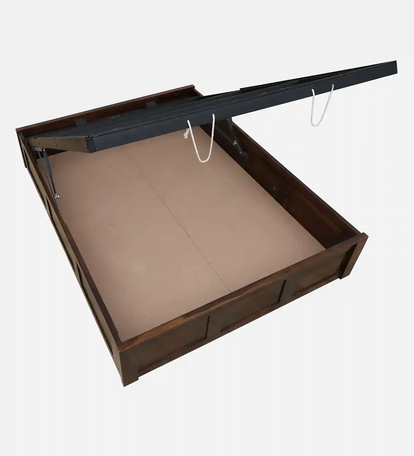 Premium sheesham wood queen size bed hydraulic storage