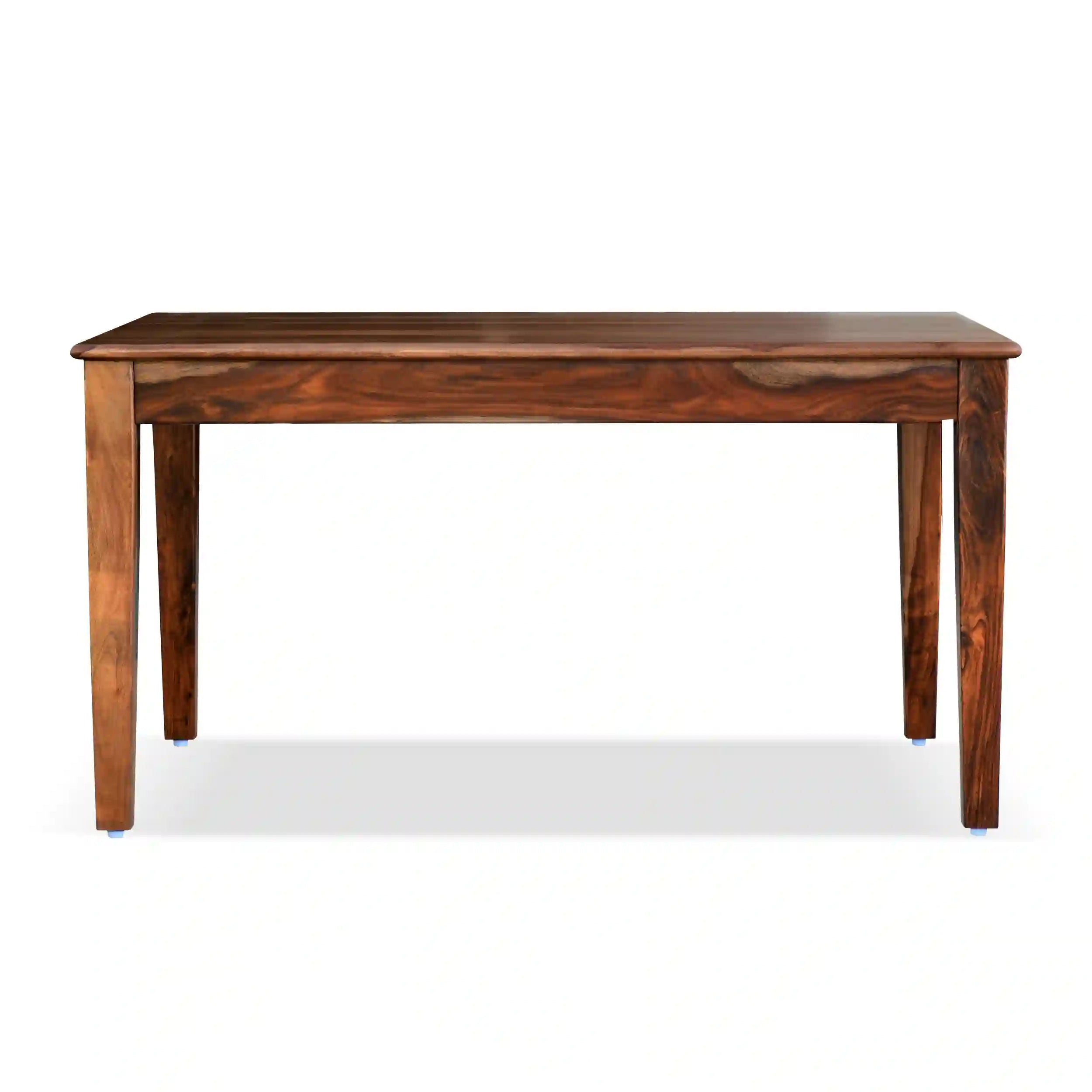 Premium solid wood cane dining table rattan six seater design for dining room