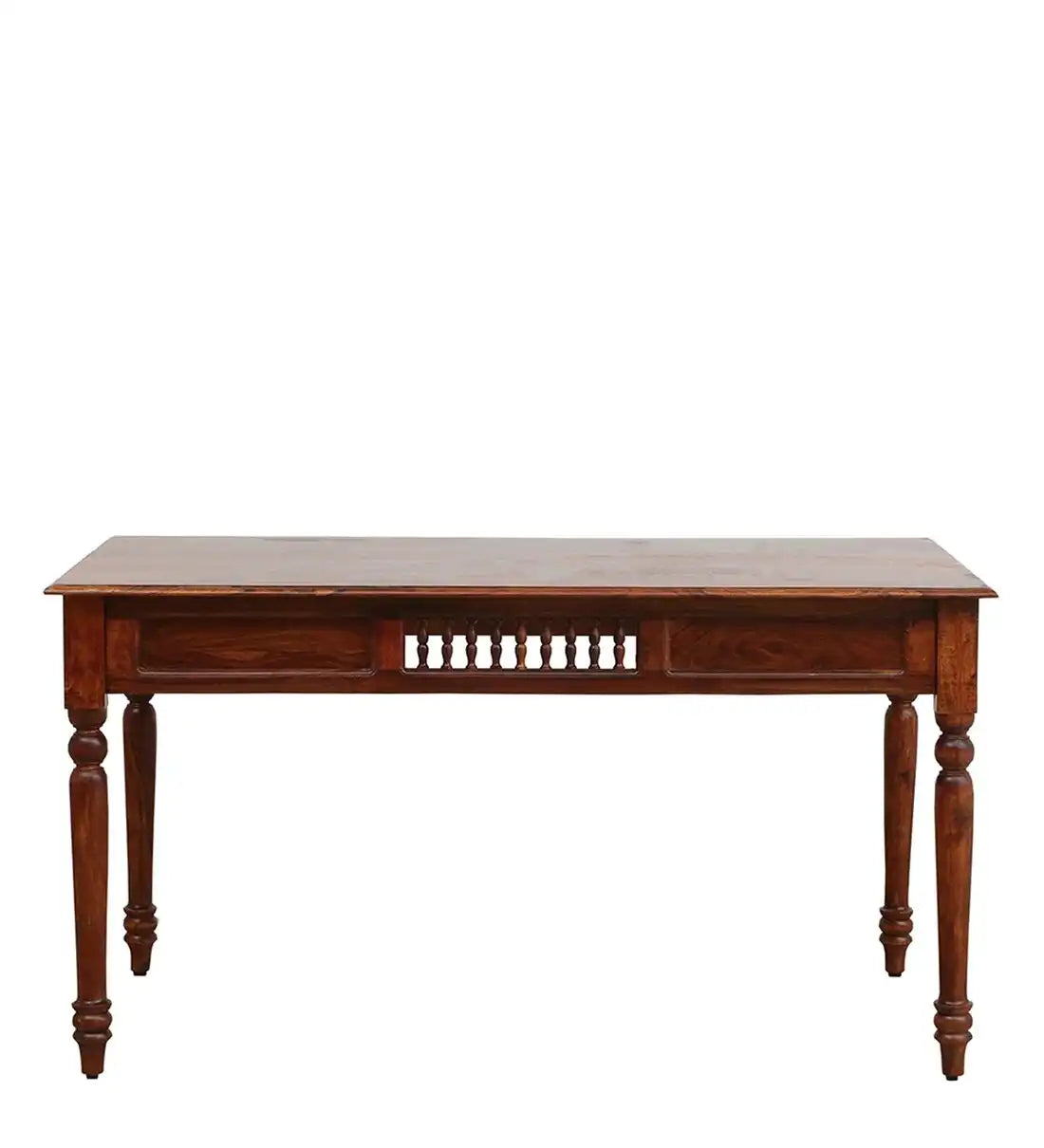 Premium traditional six seater dining table set solid wood Devanti design for luxury interiors