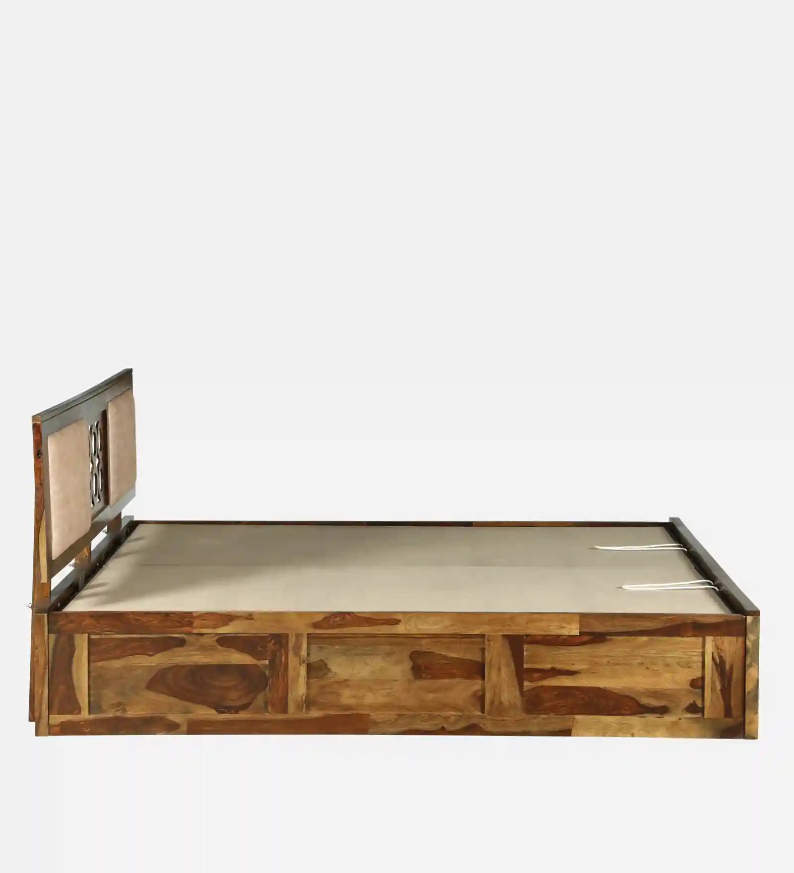 hydraulic lift up storage bed system sheesham wood queen size india