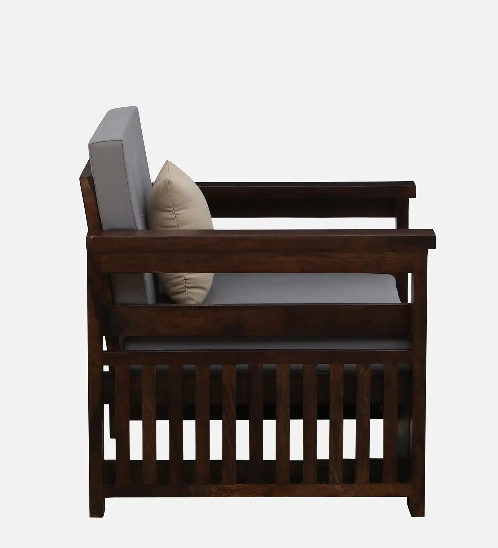 rudra wooden sofa chair single seater modern style design
