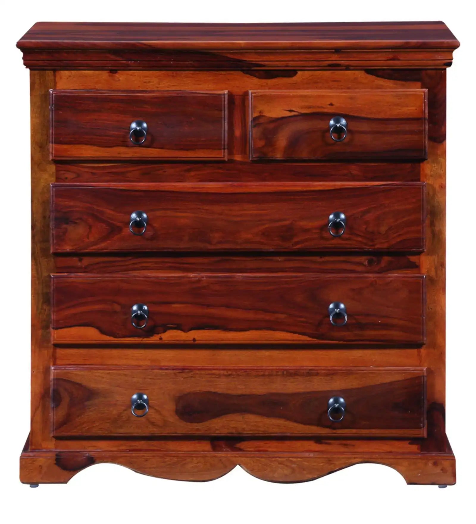 Saffron solid wood dresser drawers traditional bedroom organizer furniture