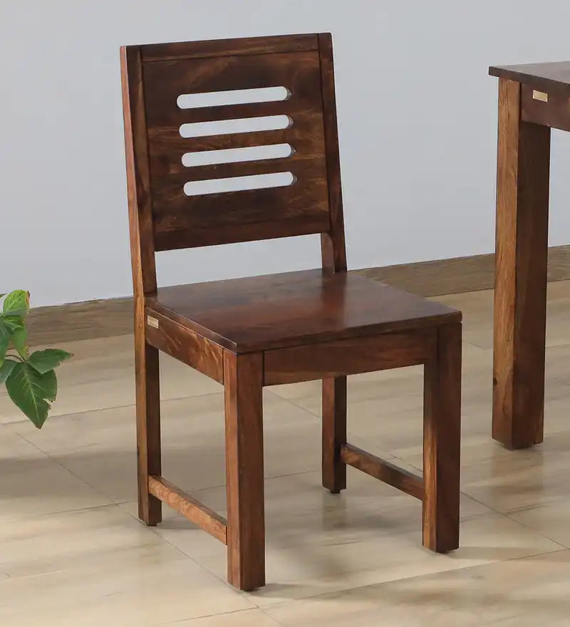 Saho solid sheesham dining chair set Indian style furniture for dining space