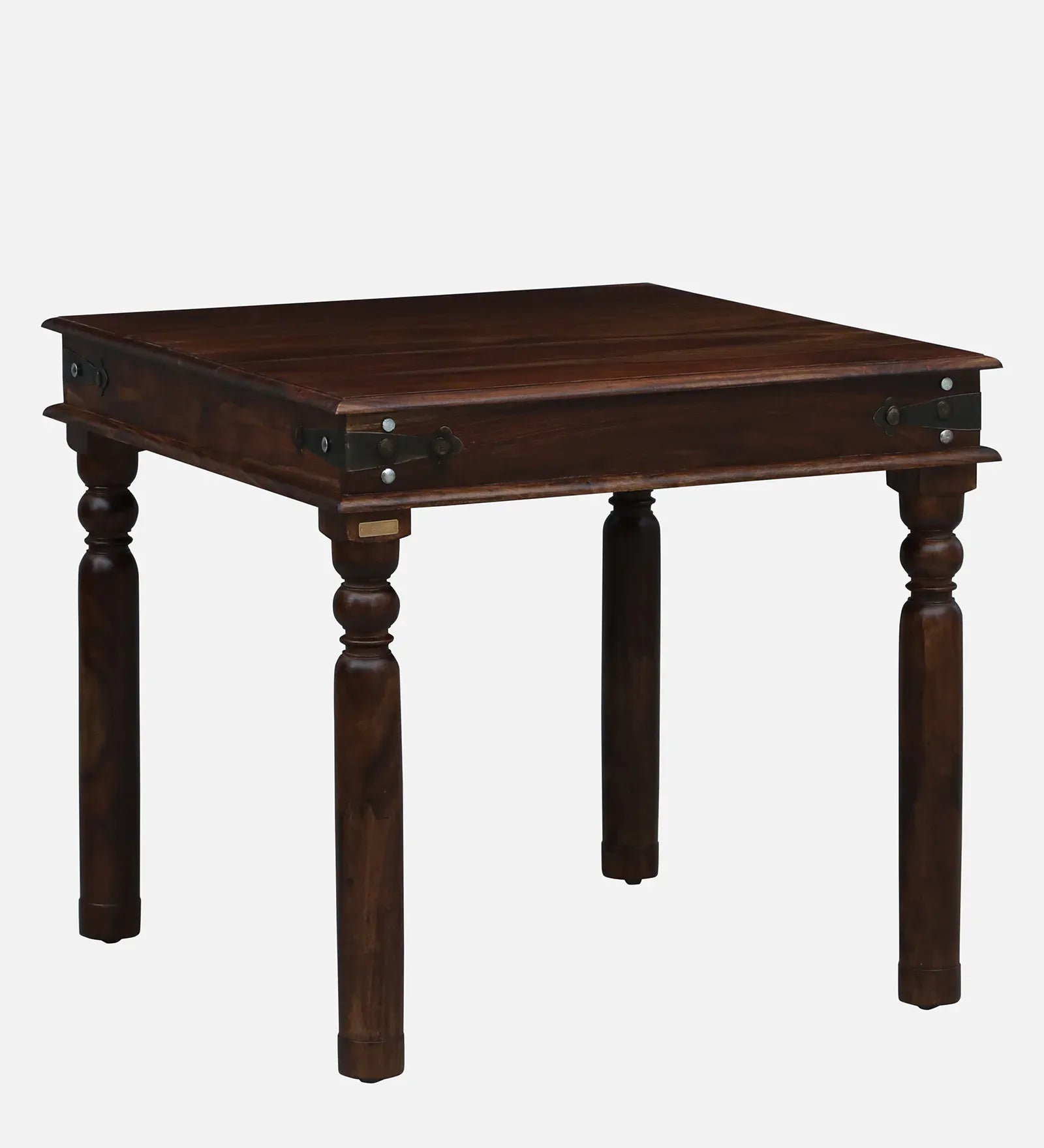 Samrita compact four seater dining table set solid wood ideal for small dining space