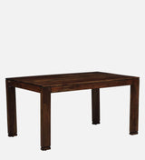 Moscow  Solid Wood 6 Seater Dining Set With Bench In Provincial Teak Finish By Rajwada