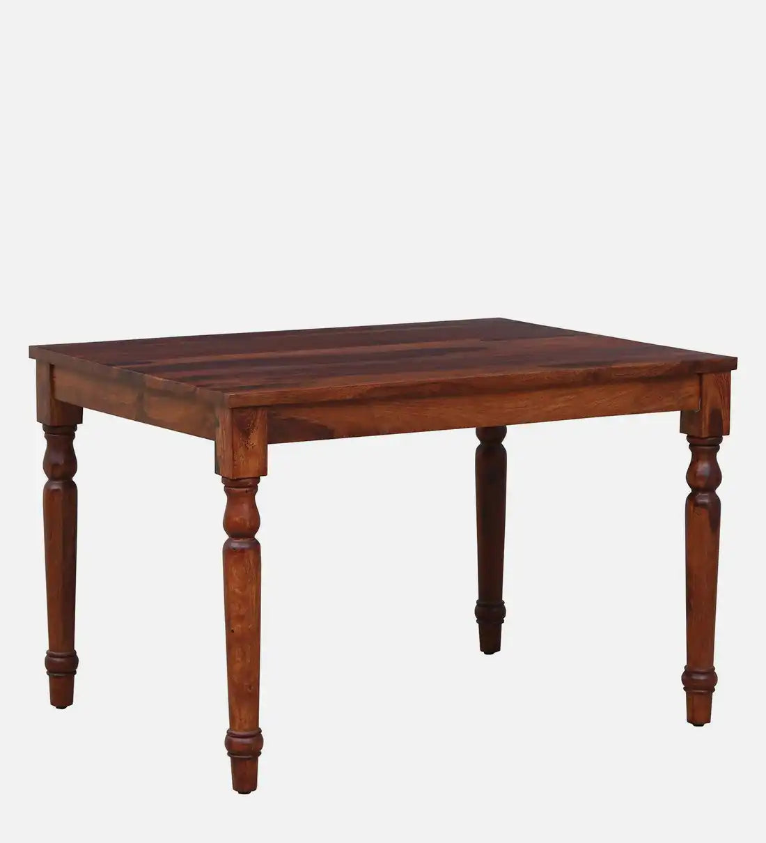 Sheerel dining set four seater minimal style sheesham wood modern furniture