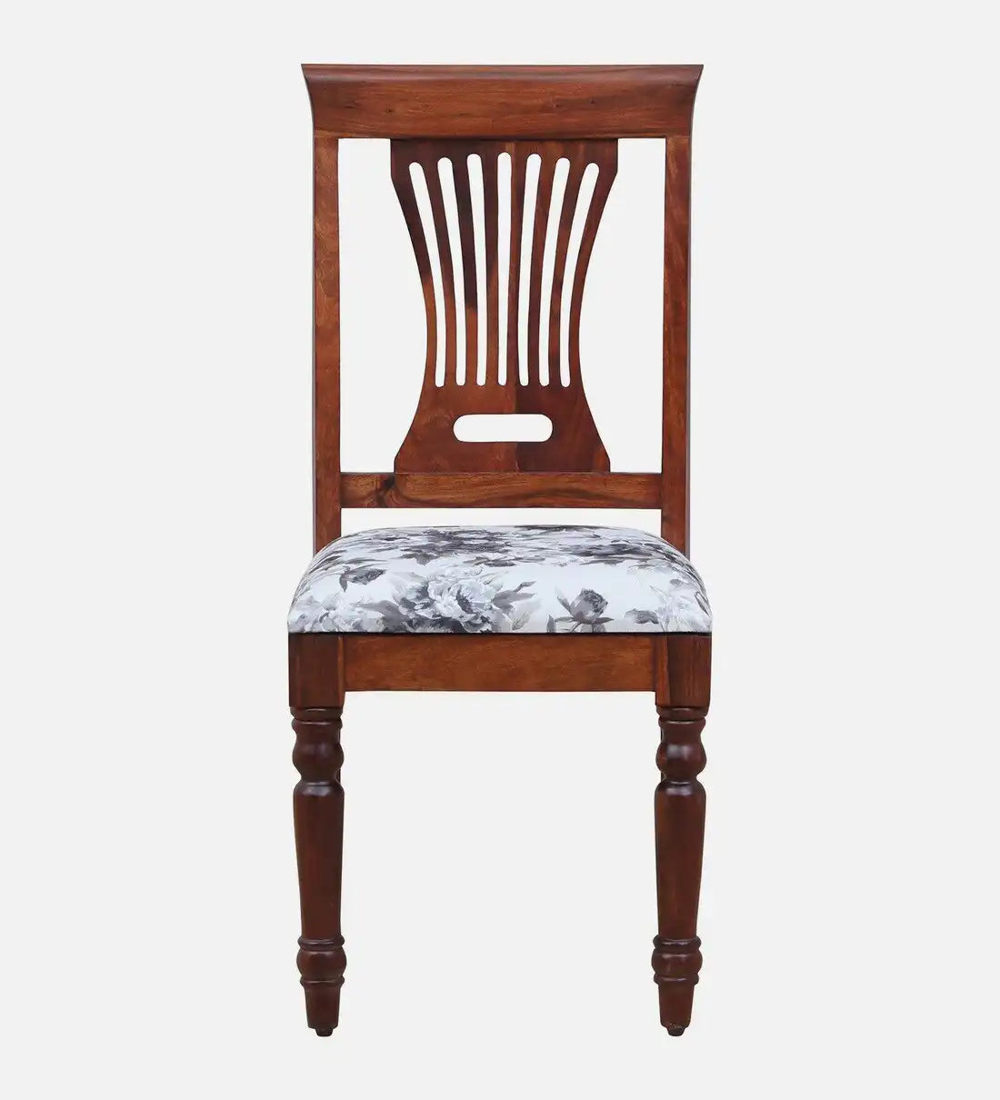 Sheerel solid sheesham wood four seater dining set with chairs durable stylish seating