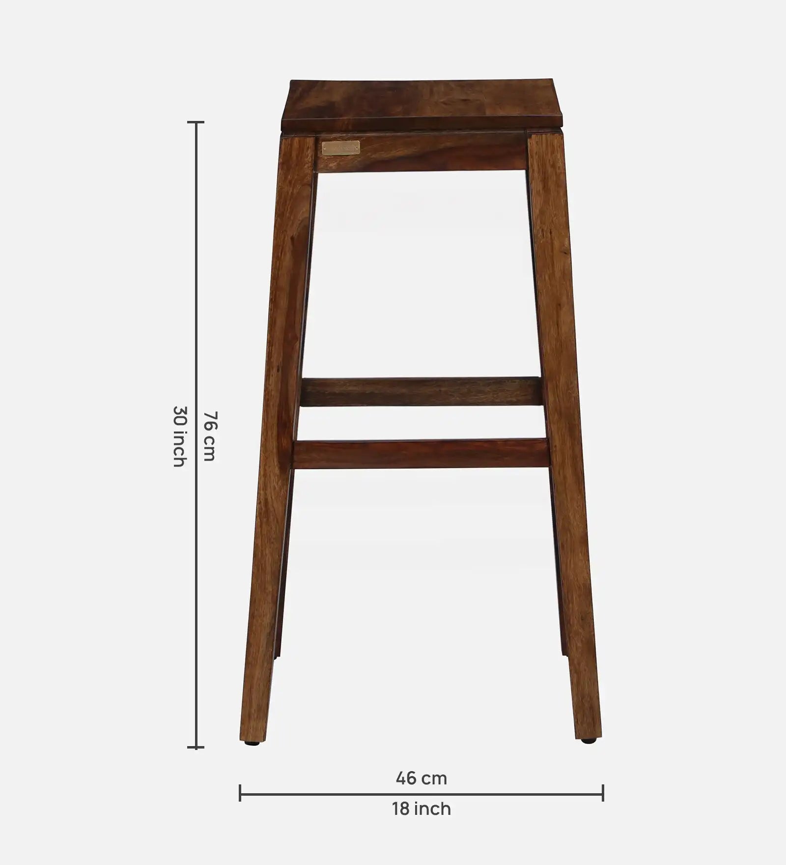 Sheesham bar chair set with table for home bar furniture setup
