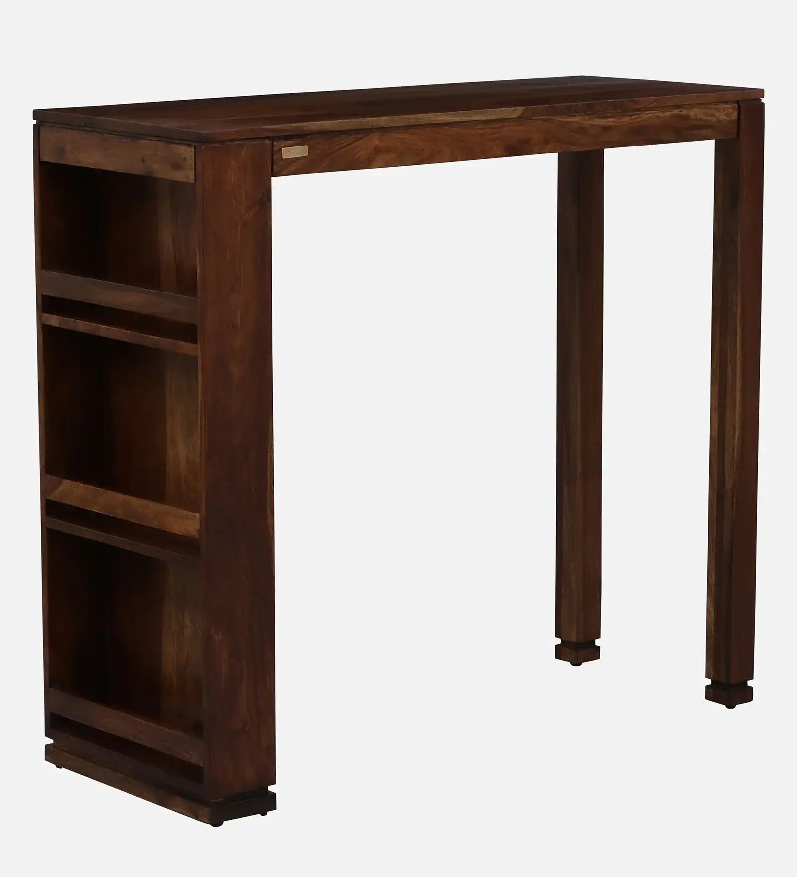 Sheesham bar table with chairs in traditional design for home interiors