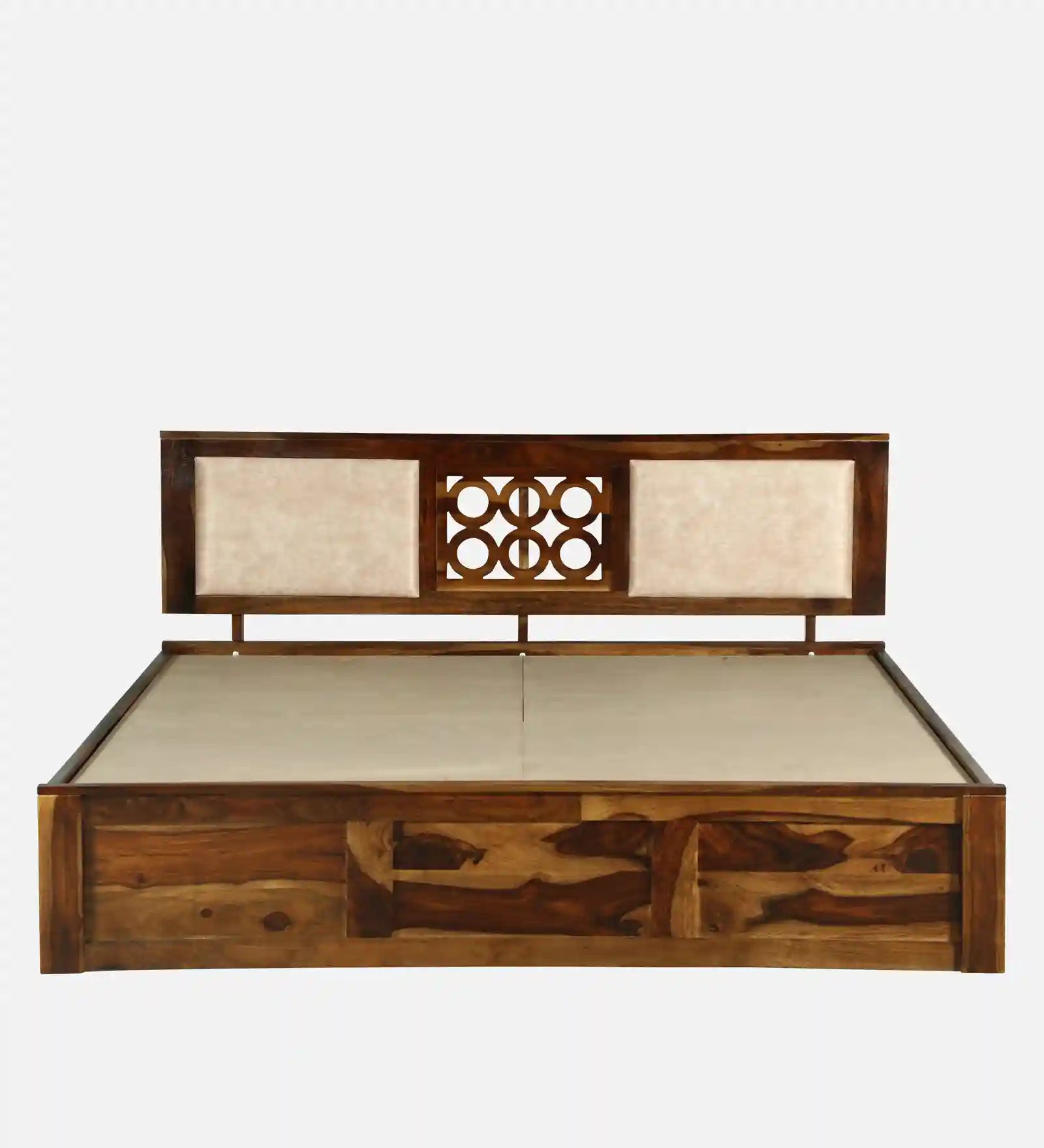 sheesham wood queen size box storage bed frame design wooden bed india