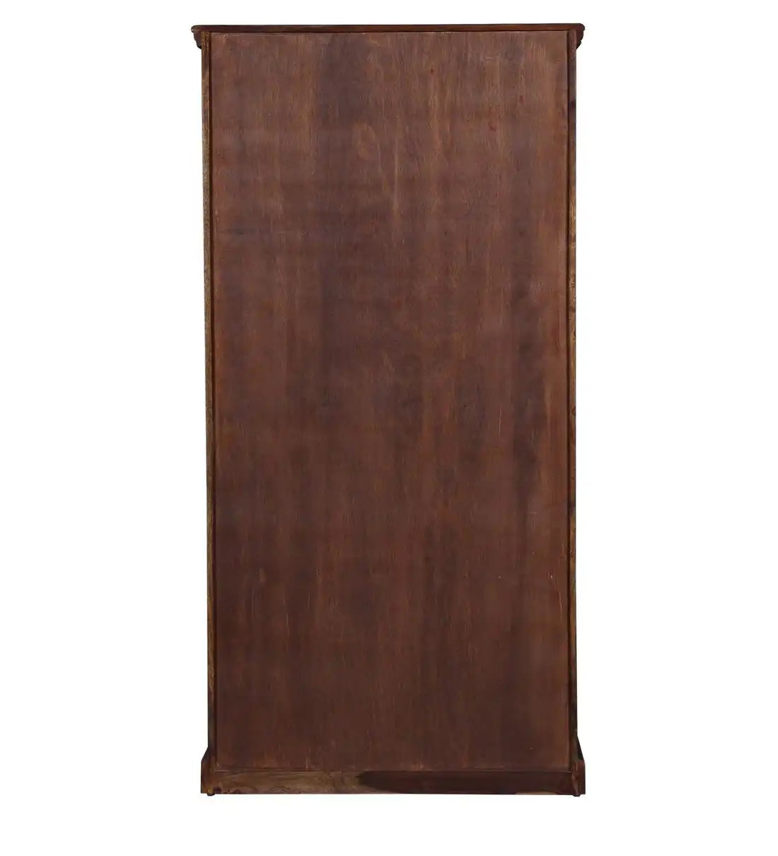 Sheesham wood bookcase tall bookshelf storage unit modern design