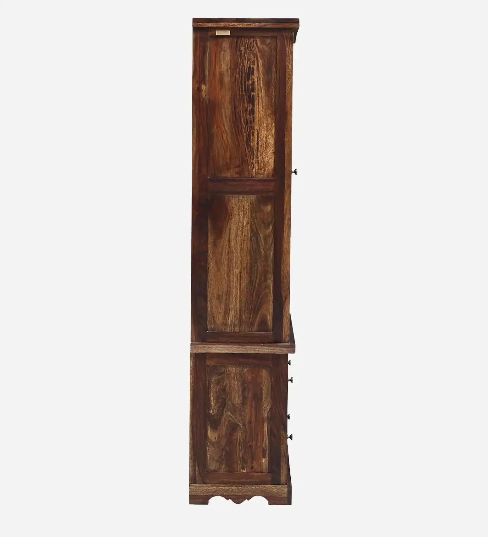 Sheesham wood contemporary bookcase designer bookshelf storage unit