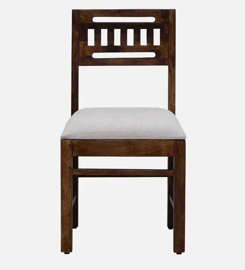 Sheesham wood dining chair set Jenine design with durable solid wood and modern finish