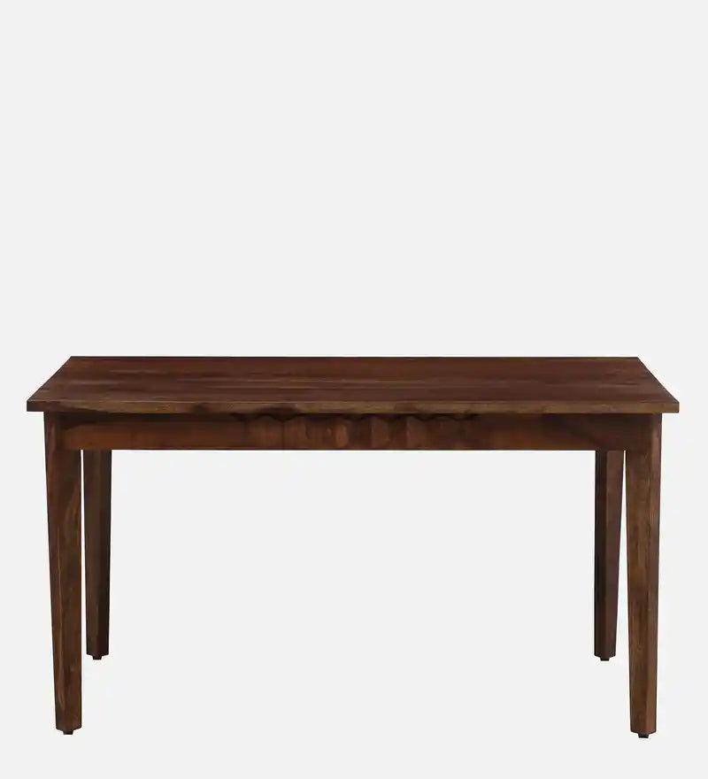 Hari solid sheesham wood dining table six seater for modern Indian home furniture