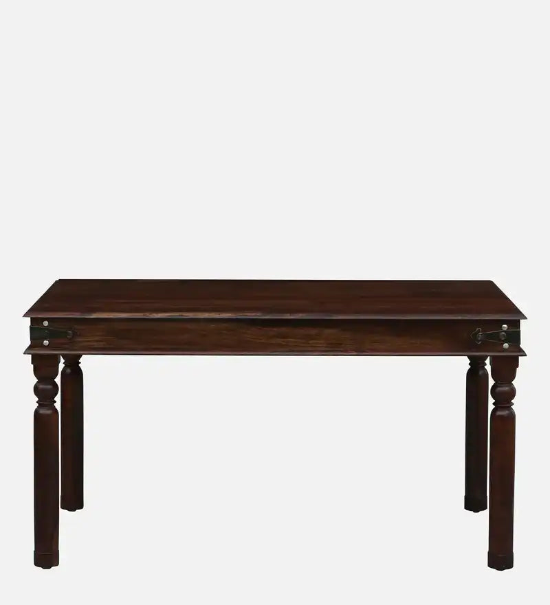 Sheesham wood dining table Samrita design with durable solid wood and elegant finish