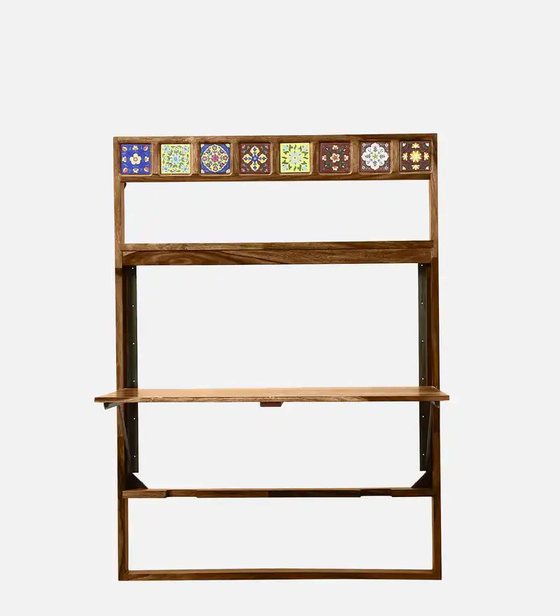 Sheesham wood folding dining table Anamika design for compact and space saving furniture
