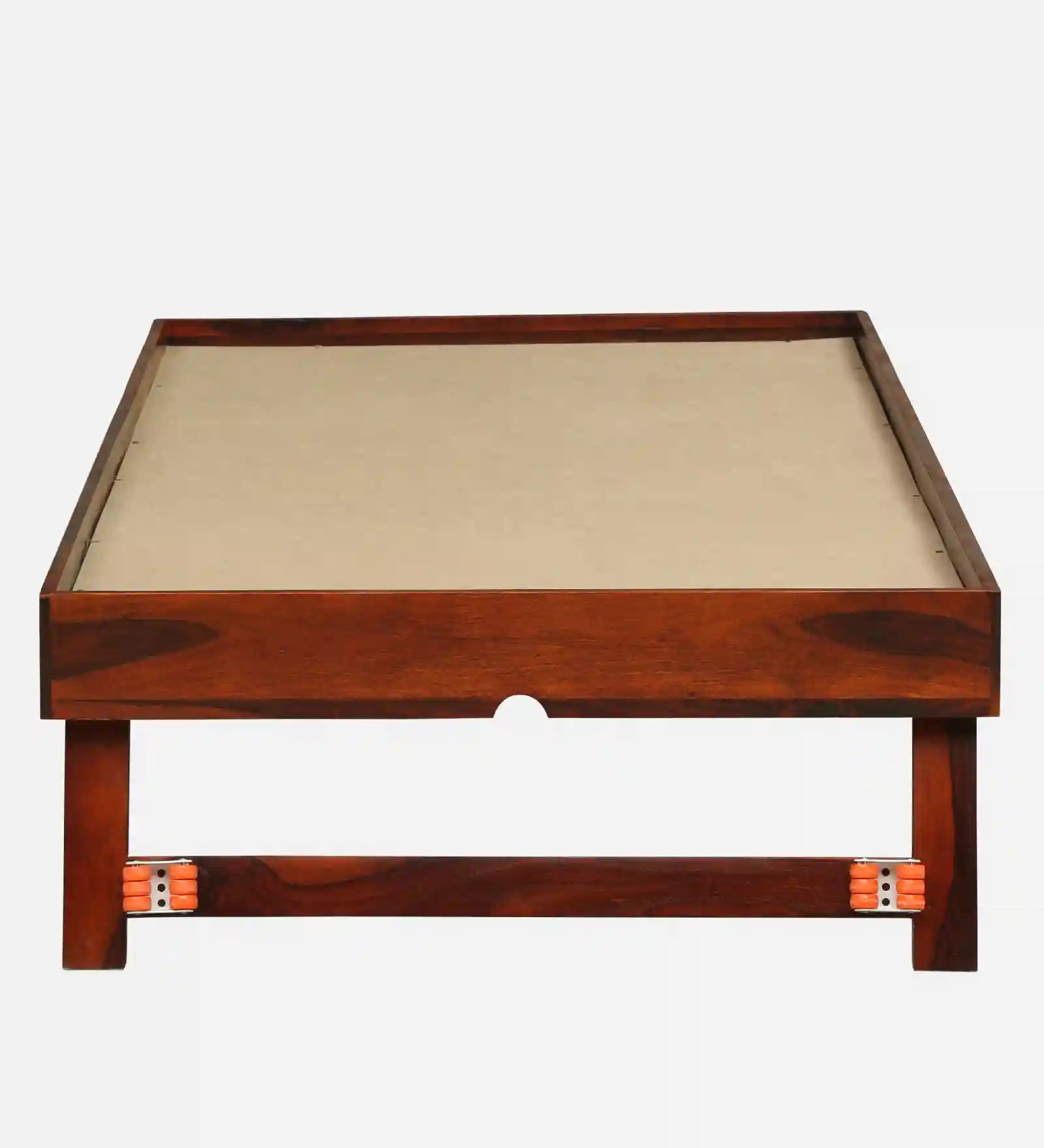 Sheesham wood pull out bed Vriksha single bed trundle design India