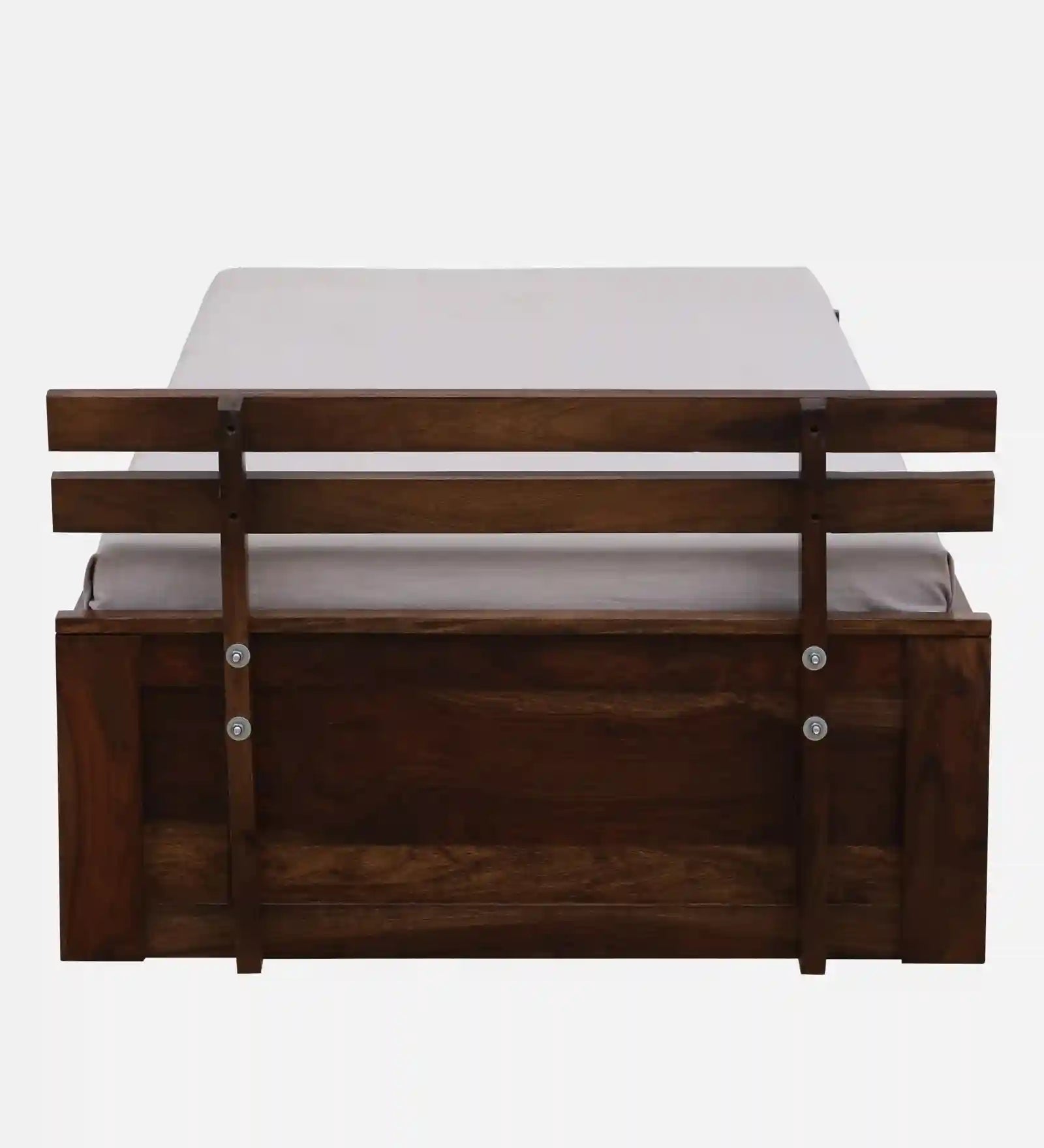 Sheesham wood single bed with storage Kashtha premium bed India