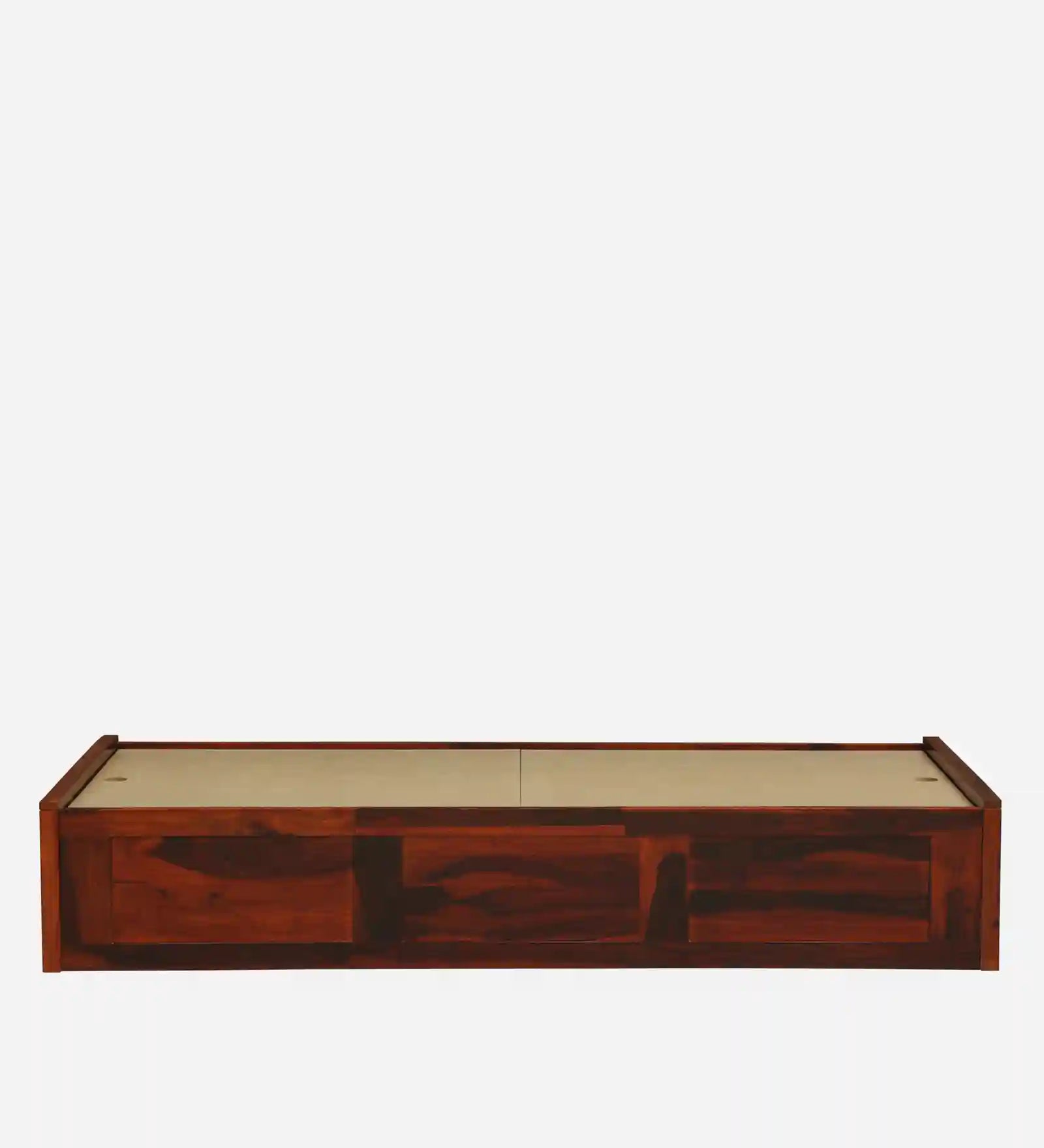 Sheesham wood single bed with storage Sthira premium bed India