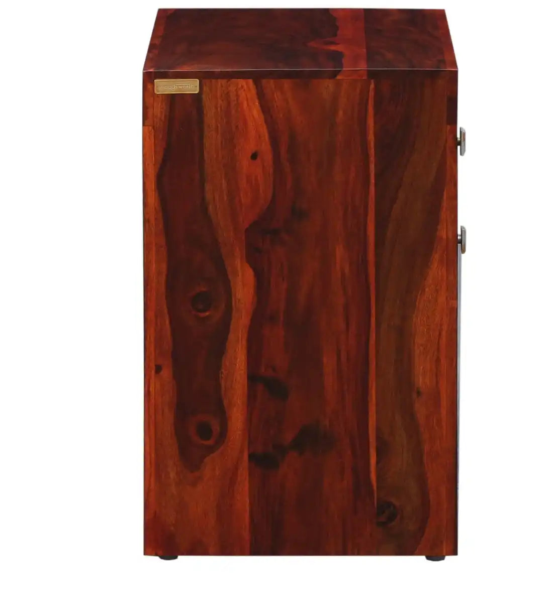 Solid wood bedside table Ontario sheesham finish nightstand India