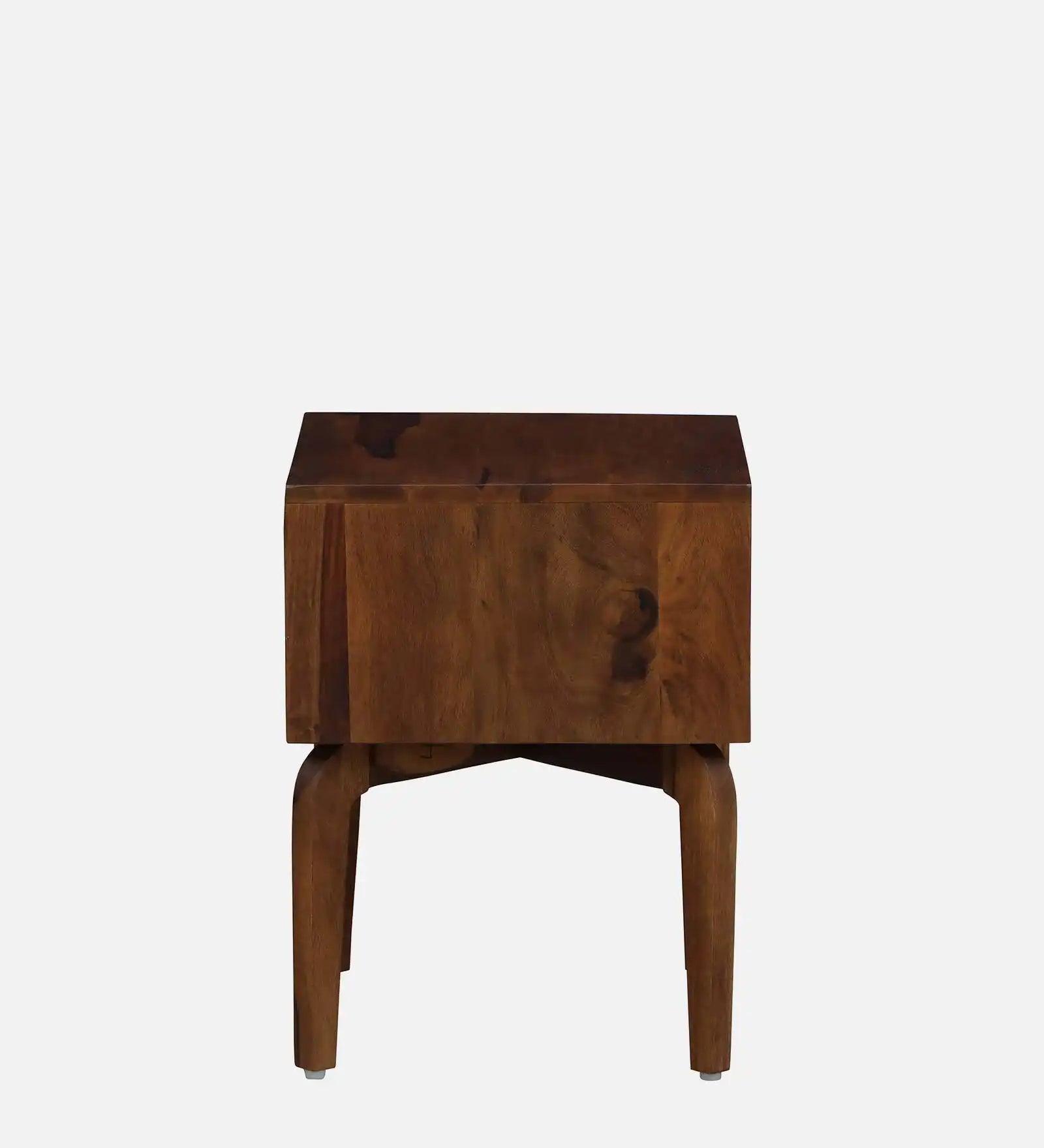 Solid wood bedside table Tulsi sheesham finish nightstand India