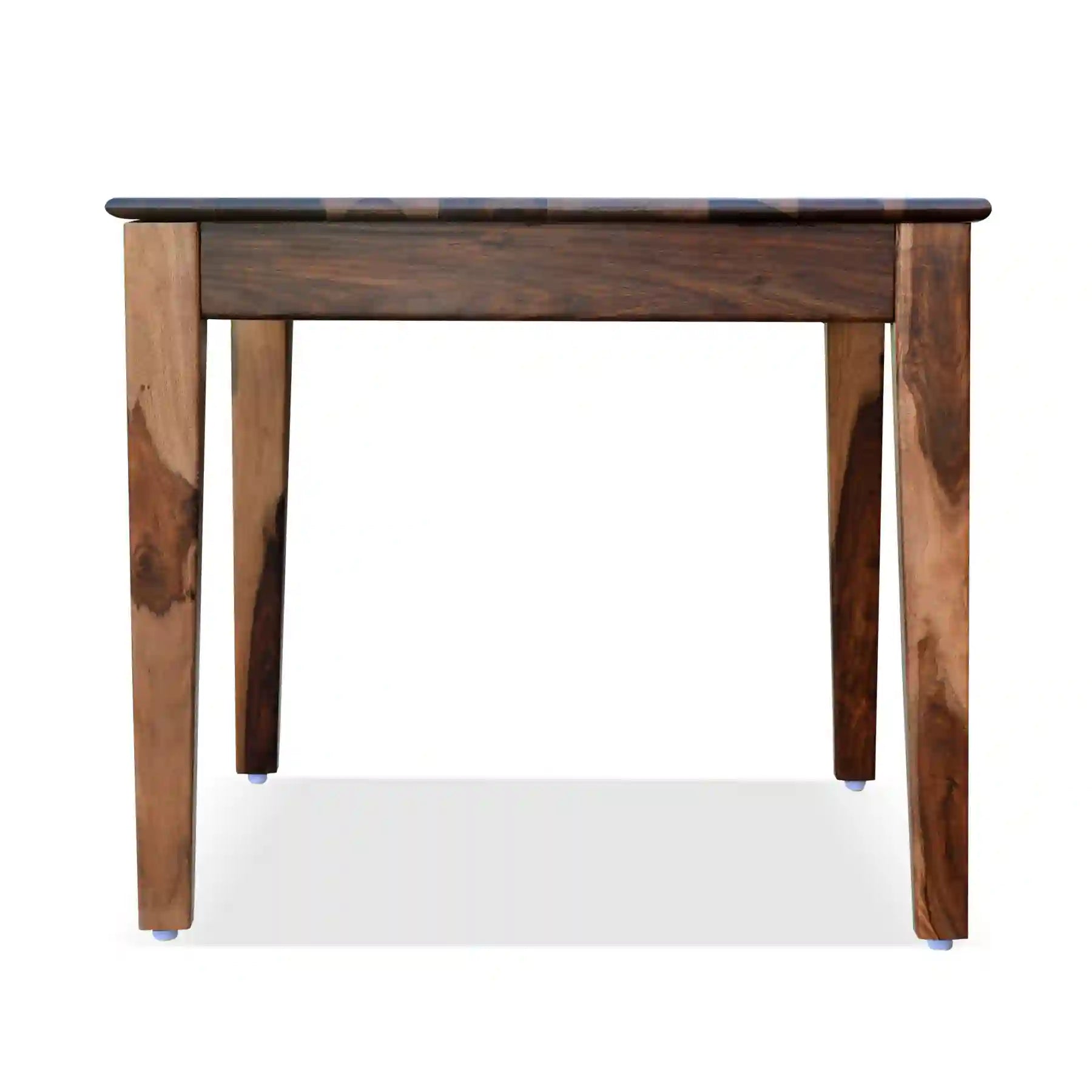 Solid wood cane dining table four seater made from sheesham wood for home use