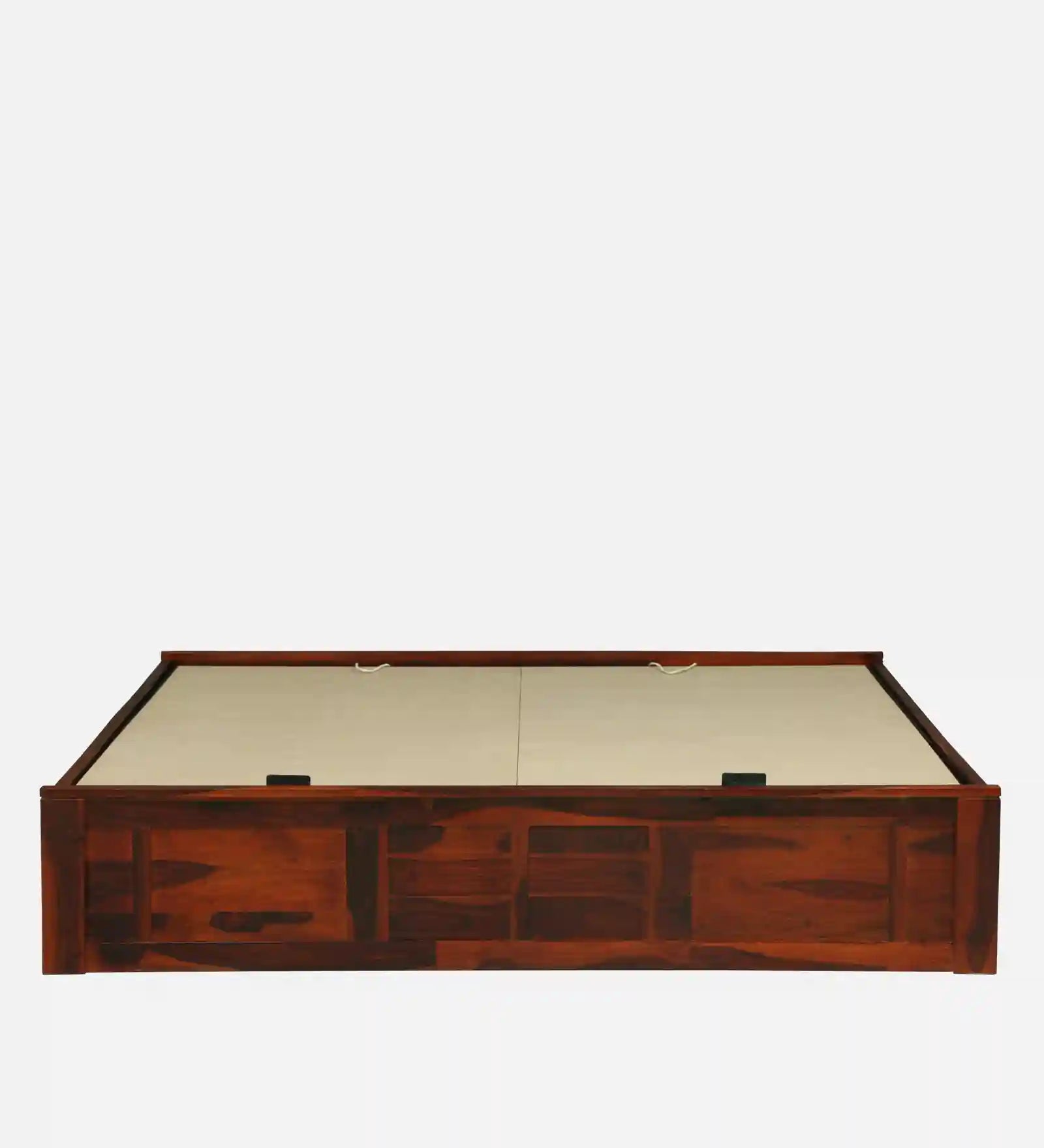 Sthira sheesham king bed hydraulic storage strong frame