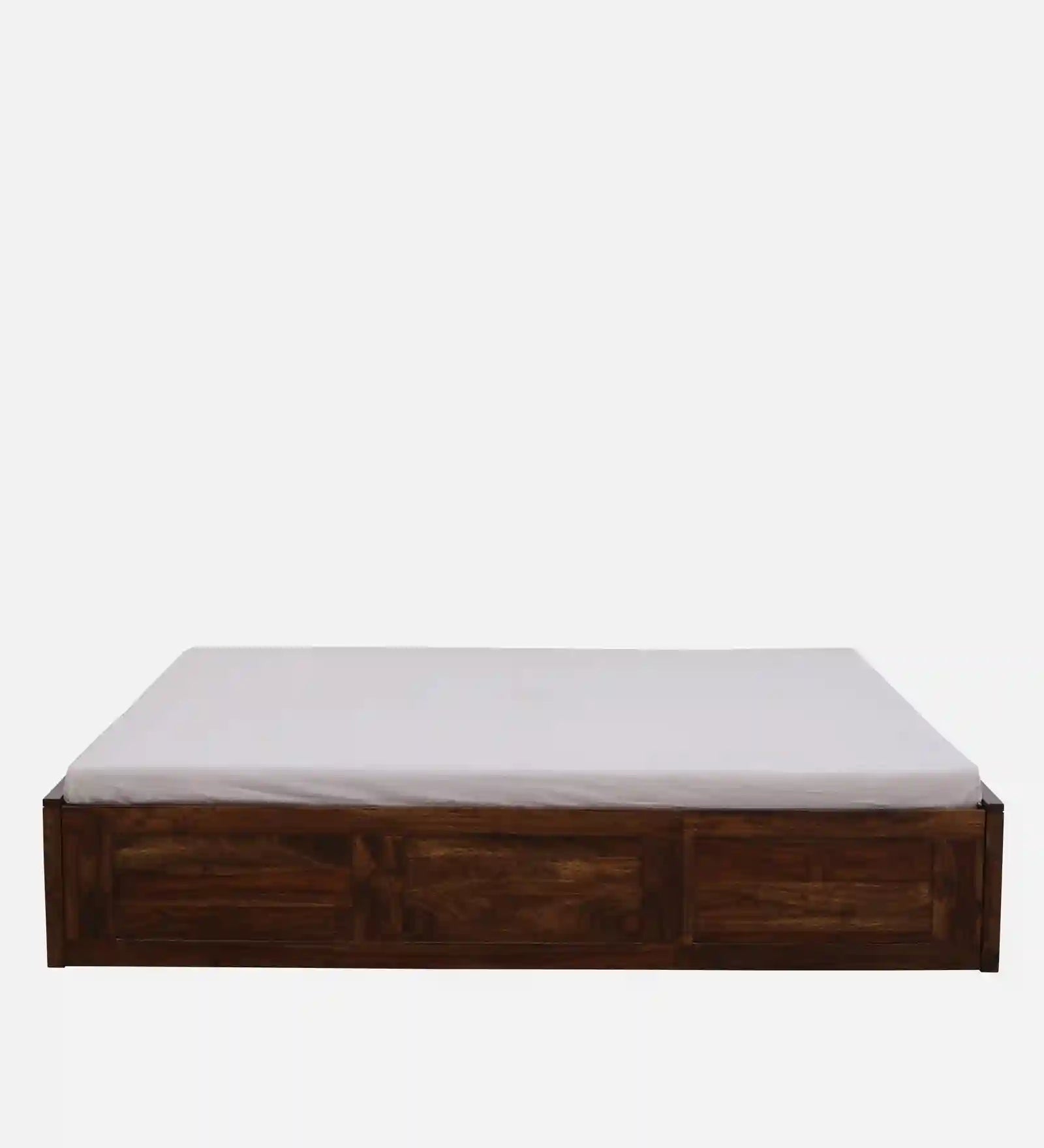 wooden queen size bed with box storage sheesham wood india