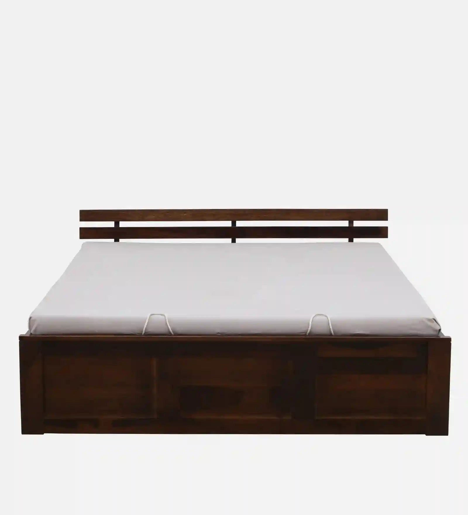 Vriksha solid wood king bed lift storage modern design