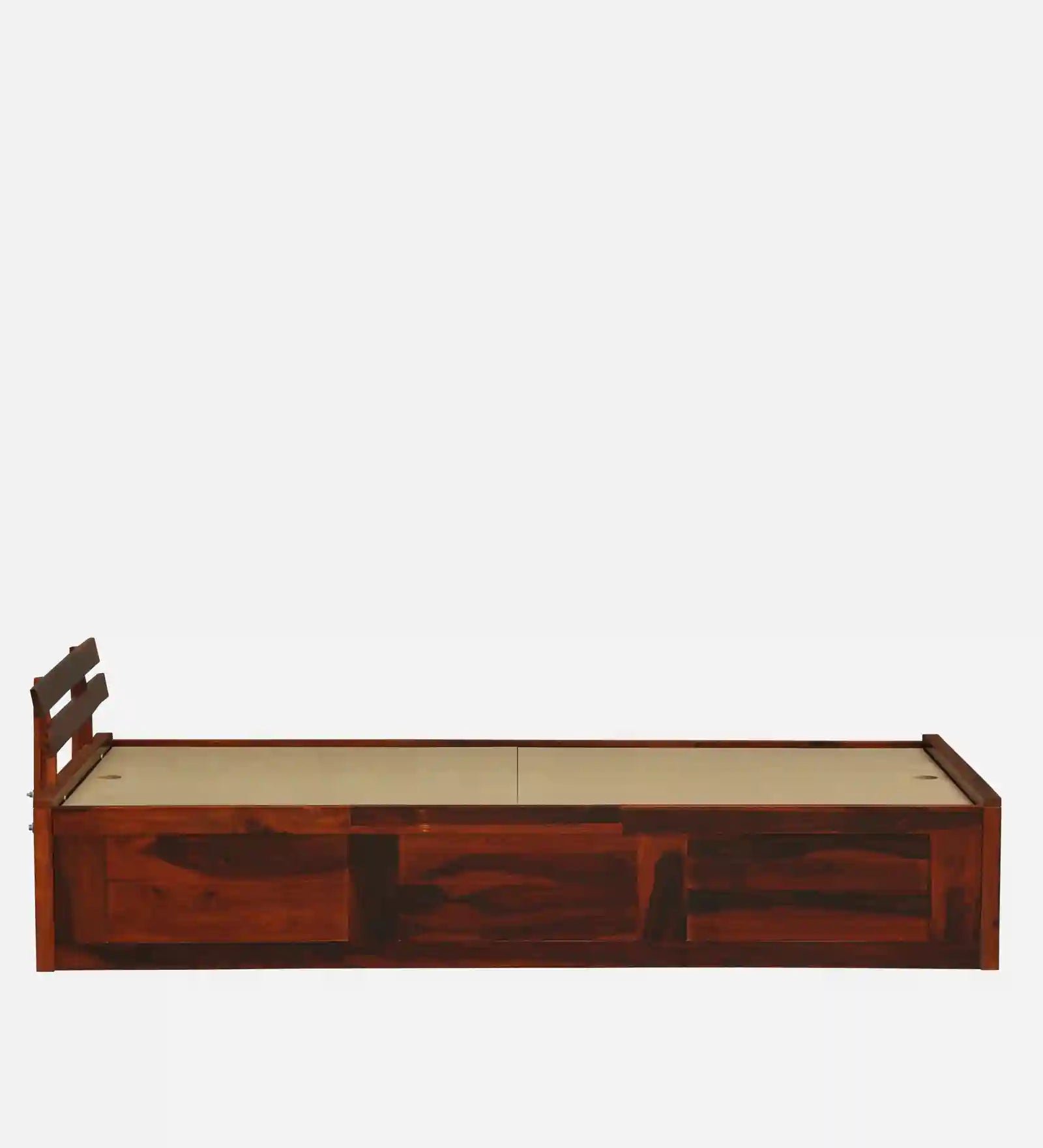 Vriksha wooden single bed storage design space saving bed India