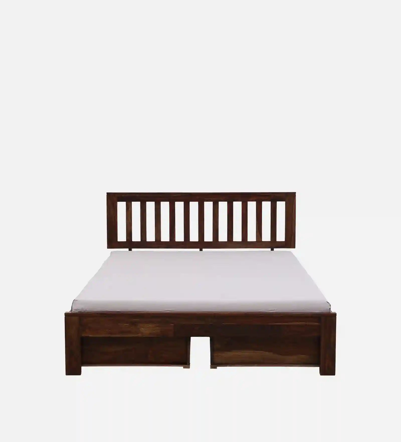 wooden queen size resting platform bed storage layout drawer system india