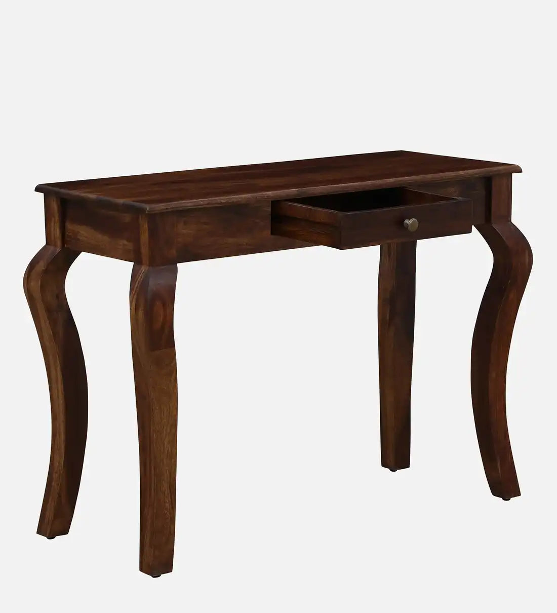Wooden console table with drawer in sheesham wood for stylish hall furniture India