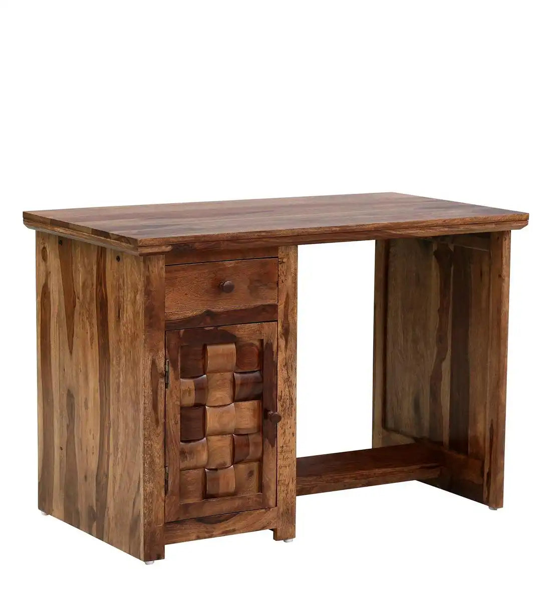 Wooden work desk sheesham solid study table home office setup