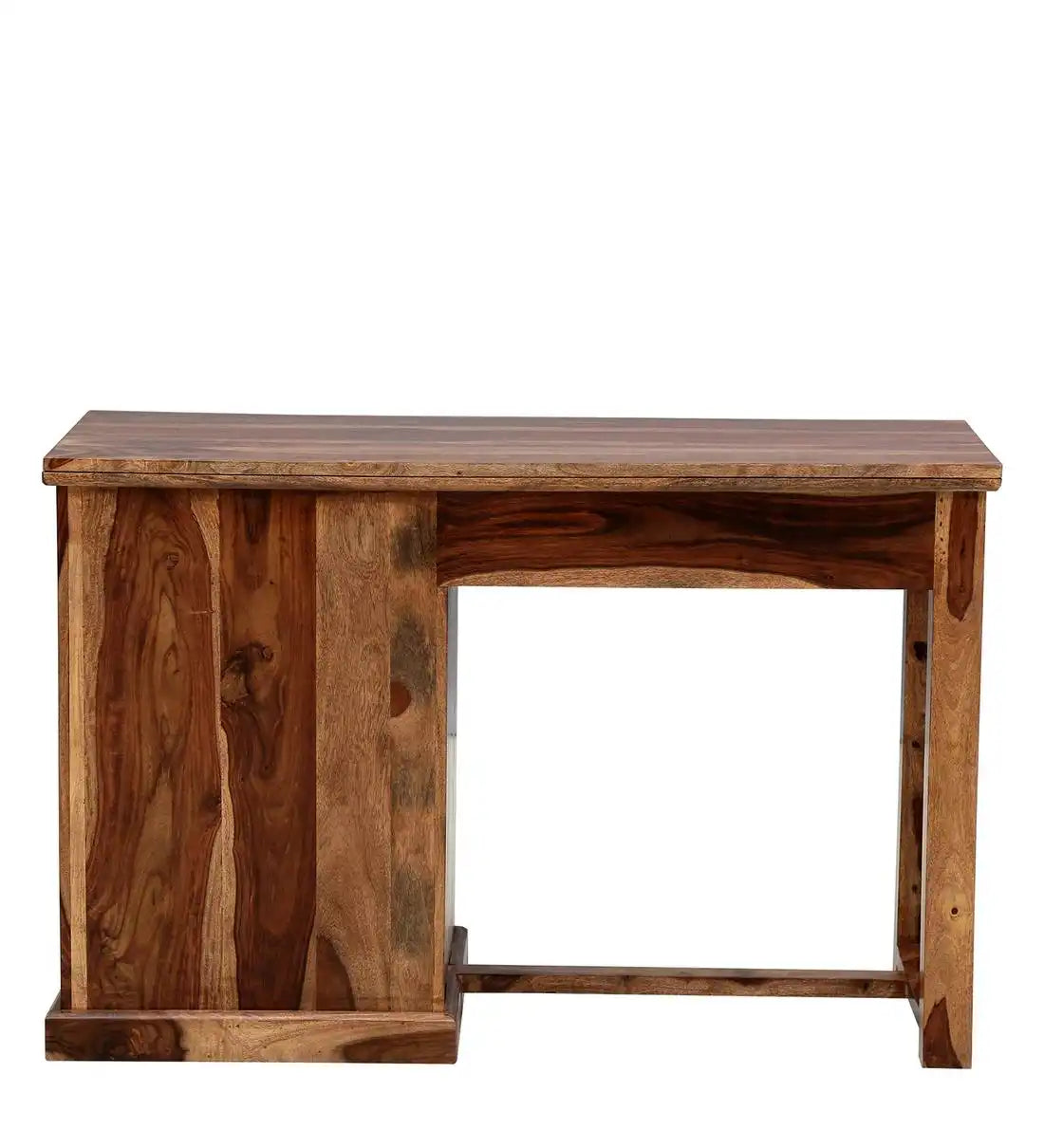 Wooden writing desk sheesham solid computer table modern workspace
