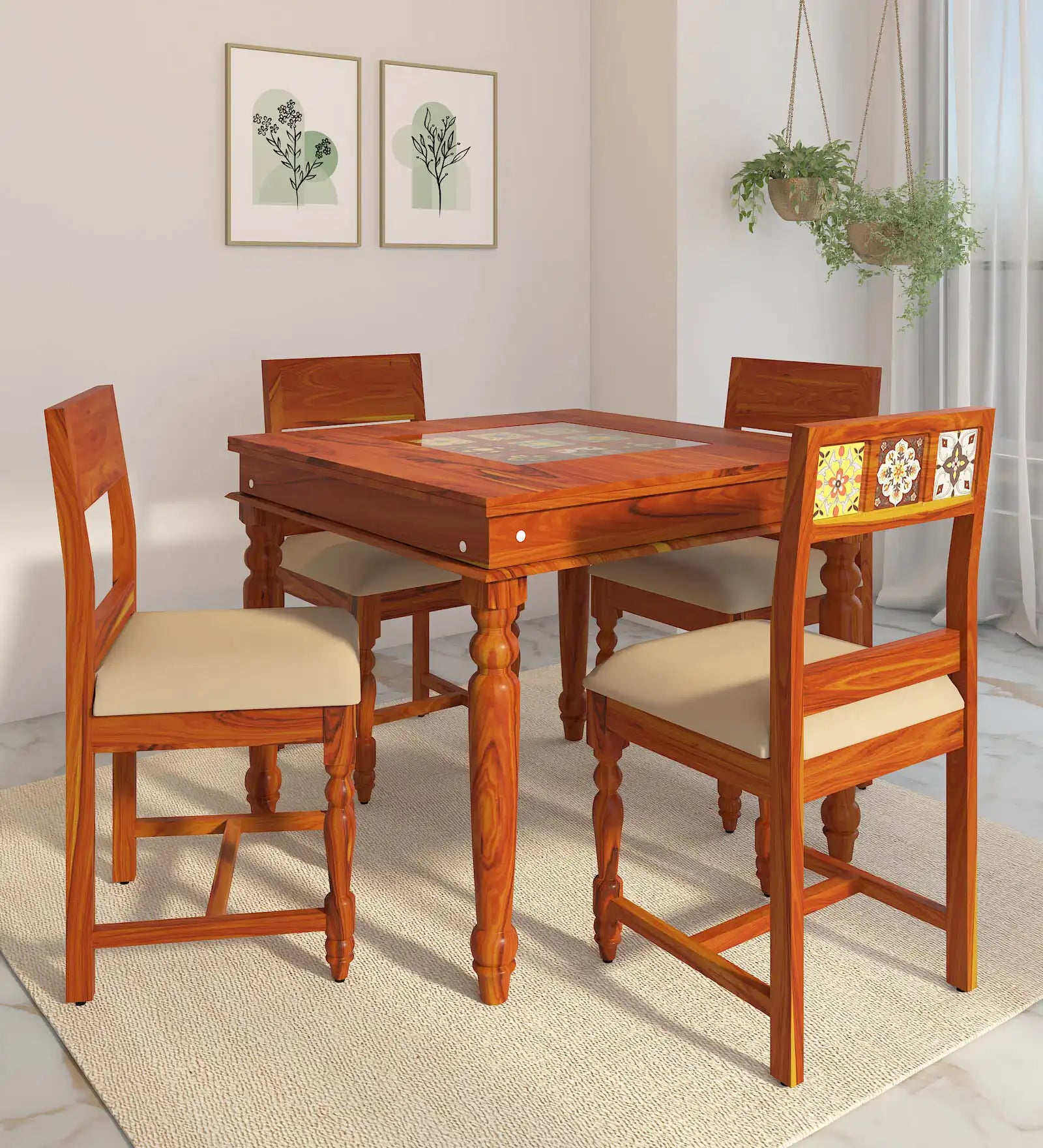 Four seater dining table design hotsell