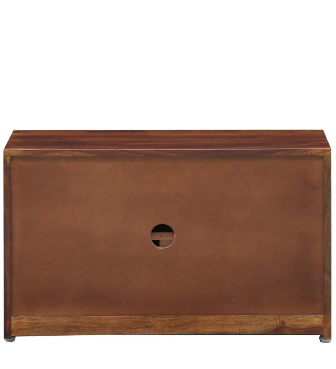 Sheesham wood shoe storage cabinet for entryway furniture and home organization