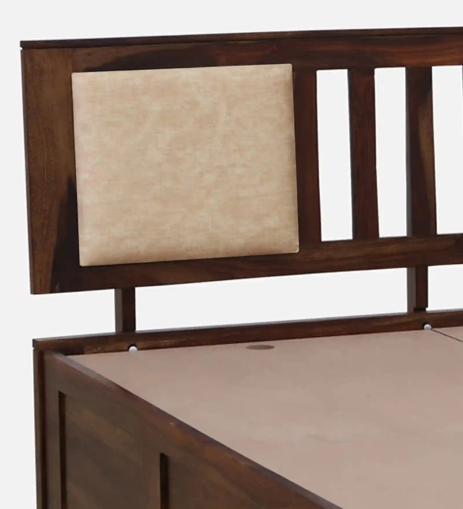 heavy duty sheesham wood queen size bed box storage india