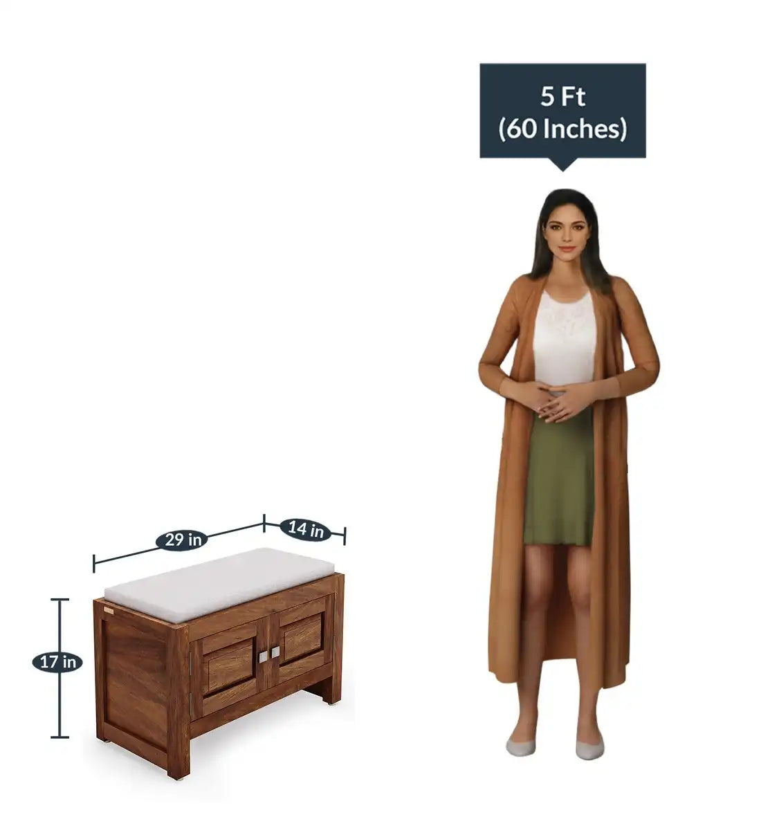 Solid wood shoe rack cabinet for modern home storage and organization