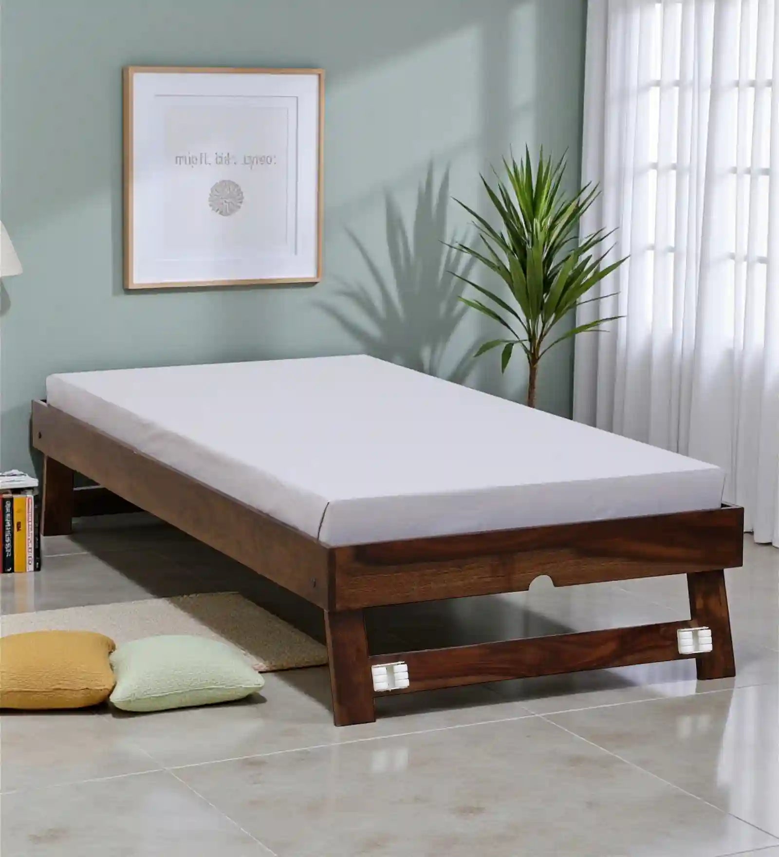 Sthira Solid Wood Trundle