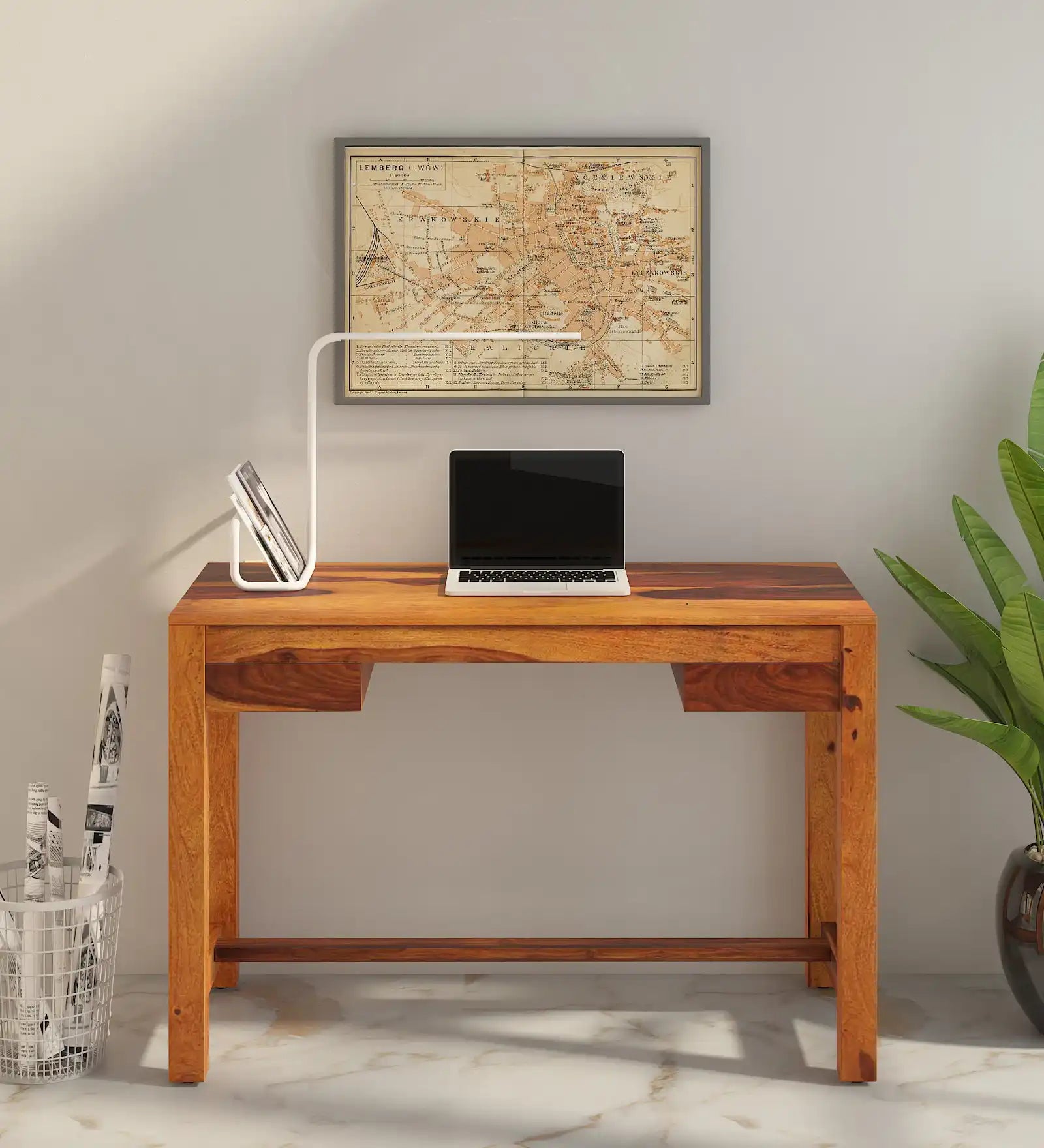 Faux Solid Wood Study Tables