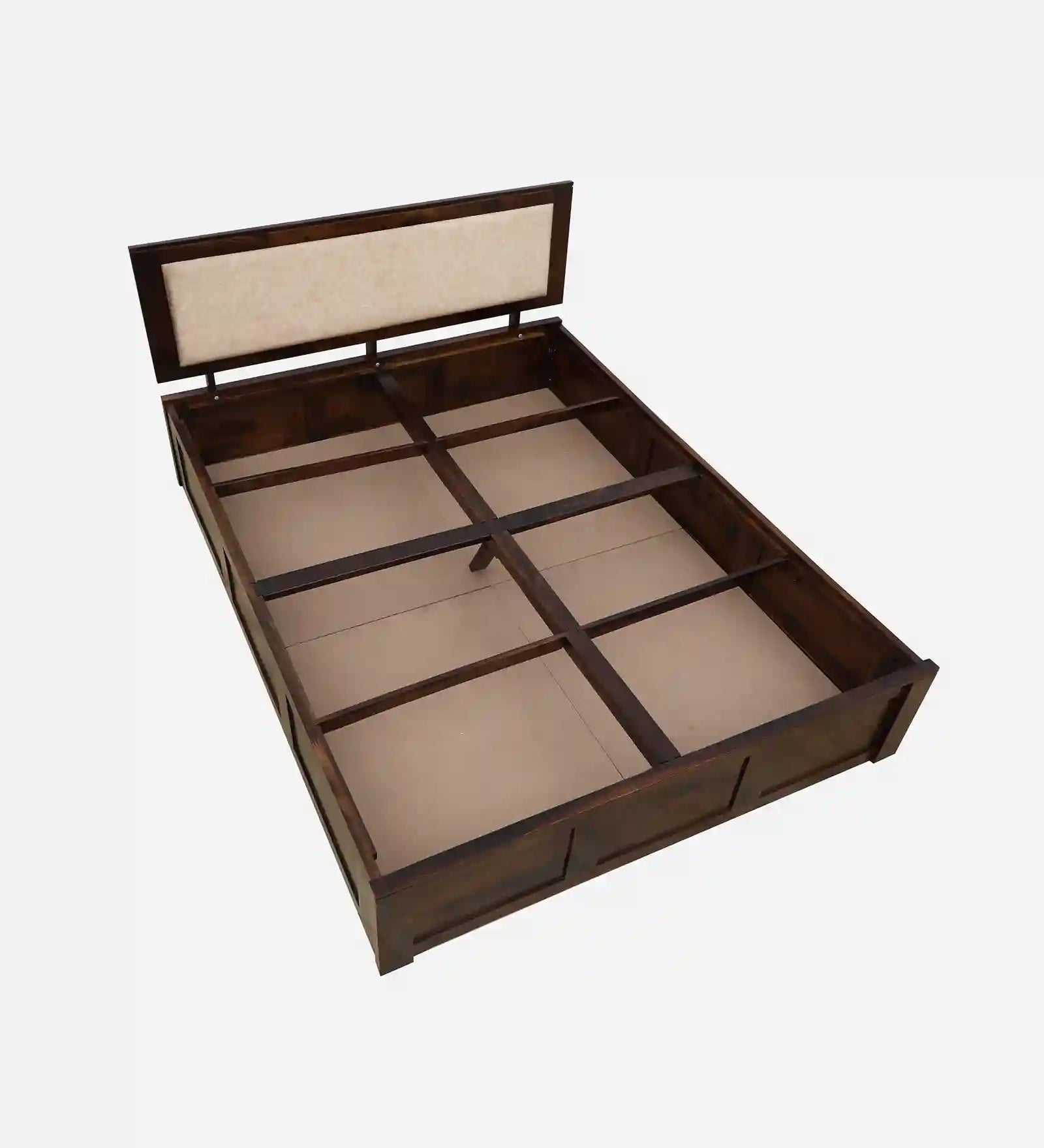 Kashtha sheesham wood king size bed with box storage luxury finish