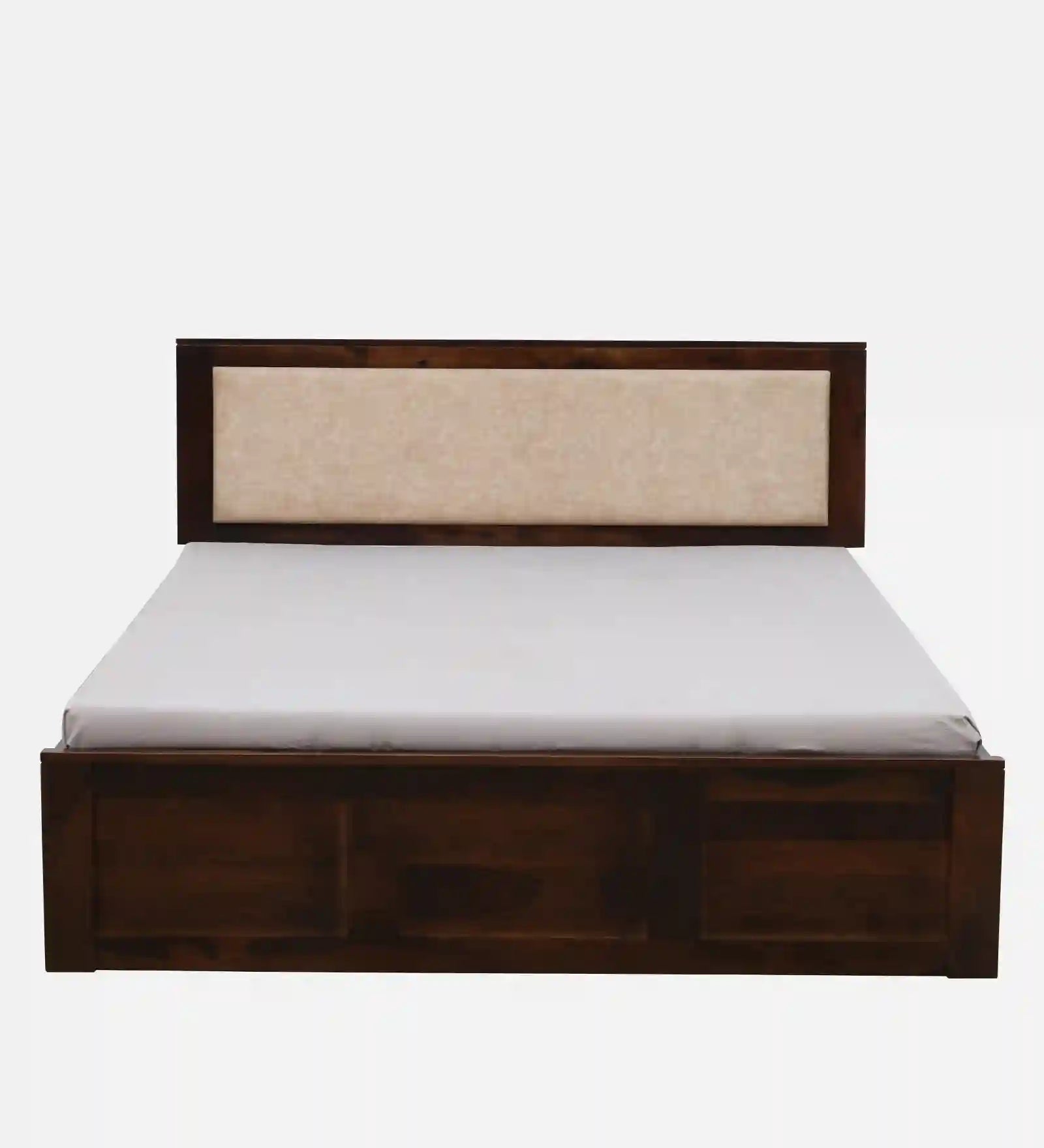 Kashtha sheesham wood king size bed with box storage modern design