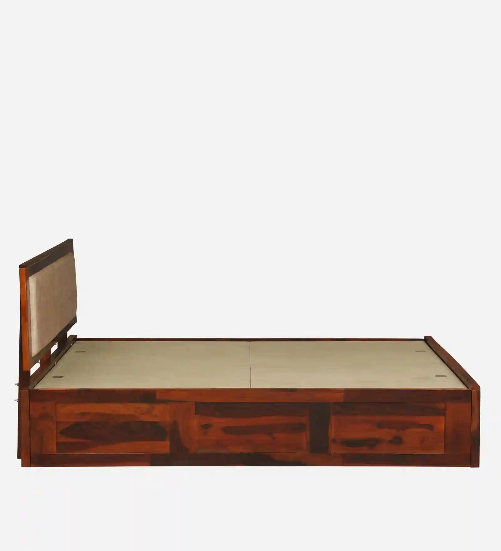 Kashtha solid wood king size bed with box storage affordable