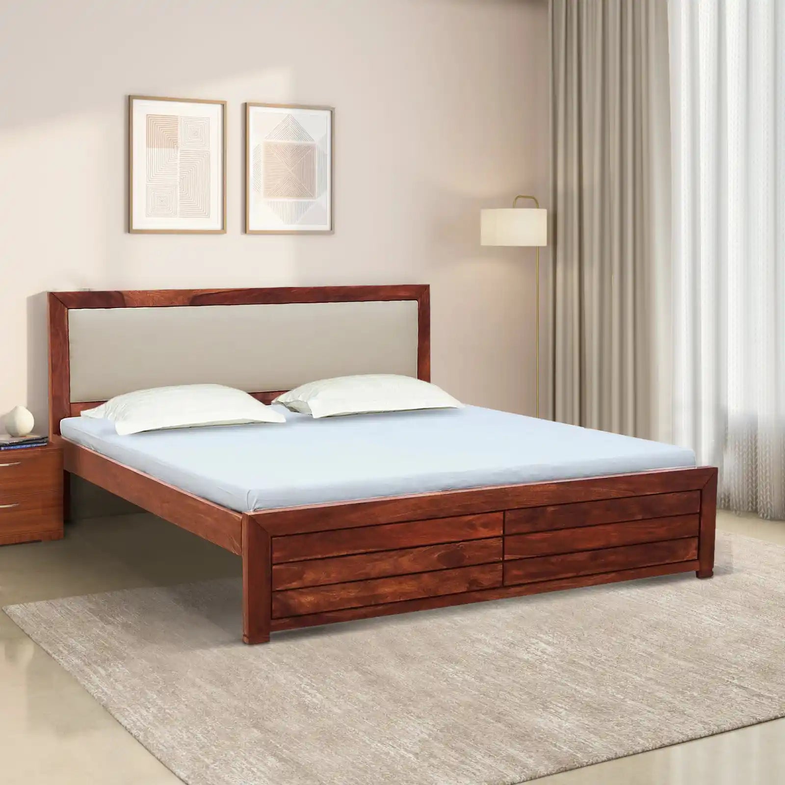 Moscow-Natural-Wood-Beds-honey-rajawada-furnish