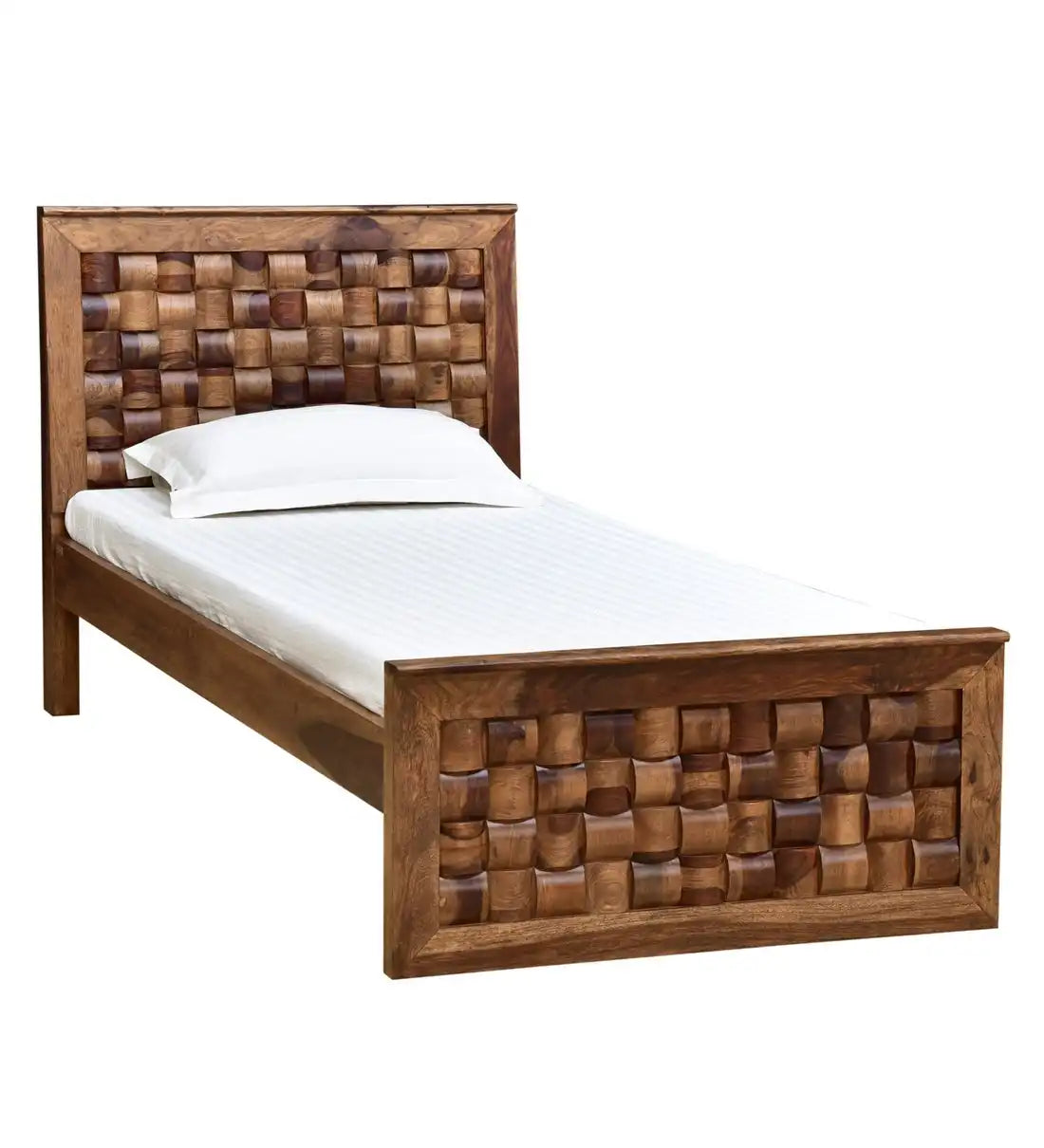 Niware-Solid-Sheesham-Wood-Single-Size-Beds-by-rajwada-b2b