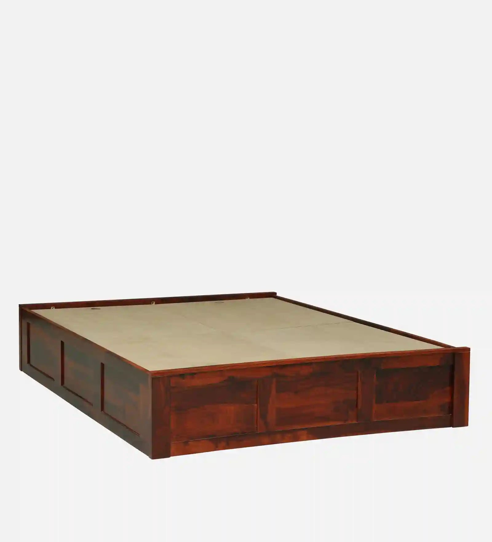 wooden queen size bed box storage design sheesham wood india