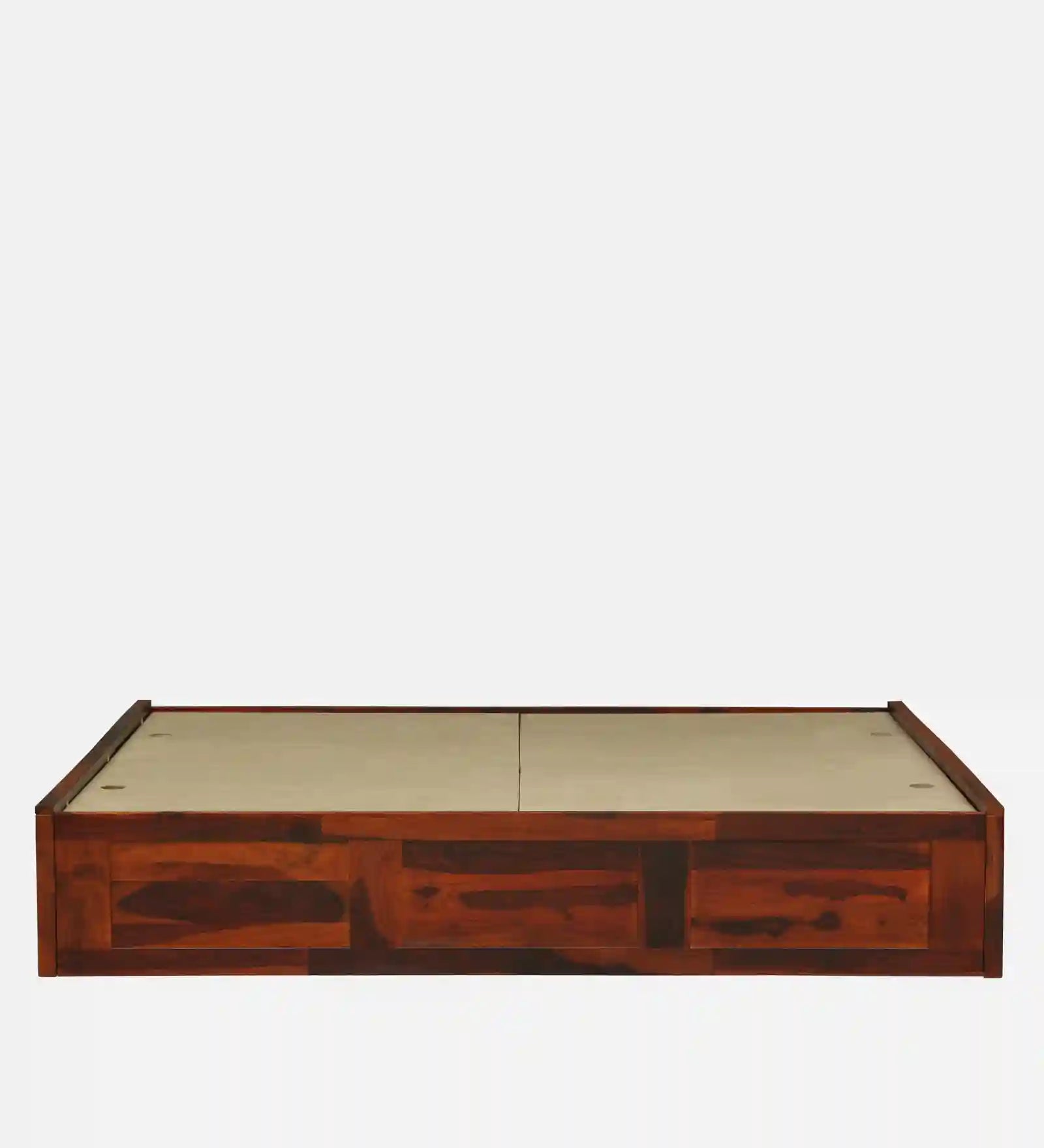 queen size bed with underbed box storage sheesham wood india
