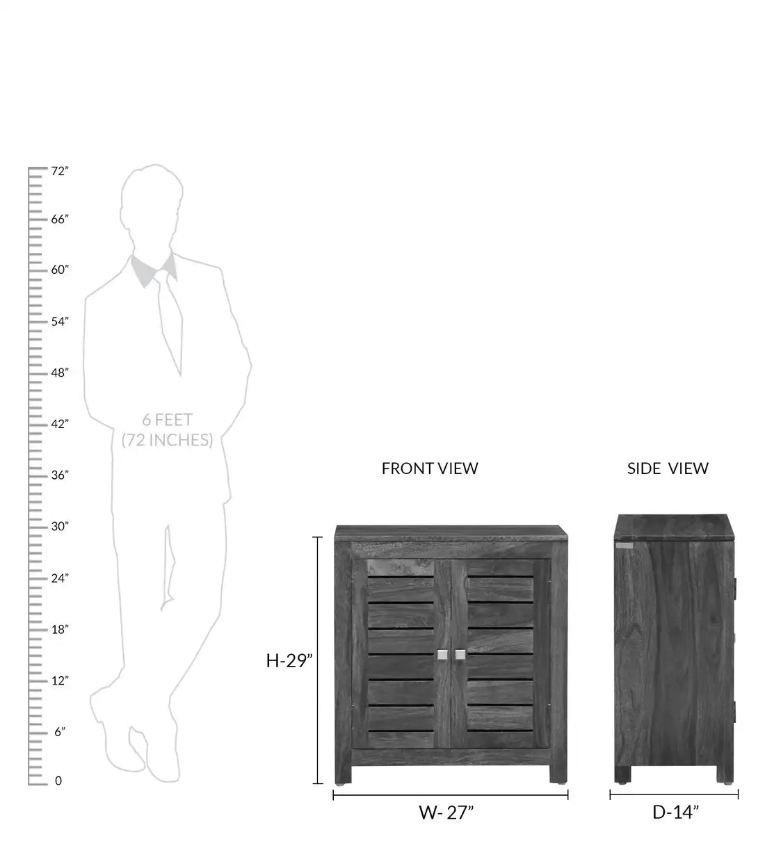 Tulsi Solid Wood Shoe Rack